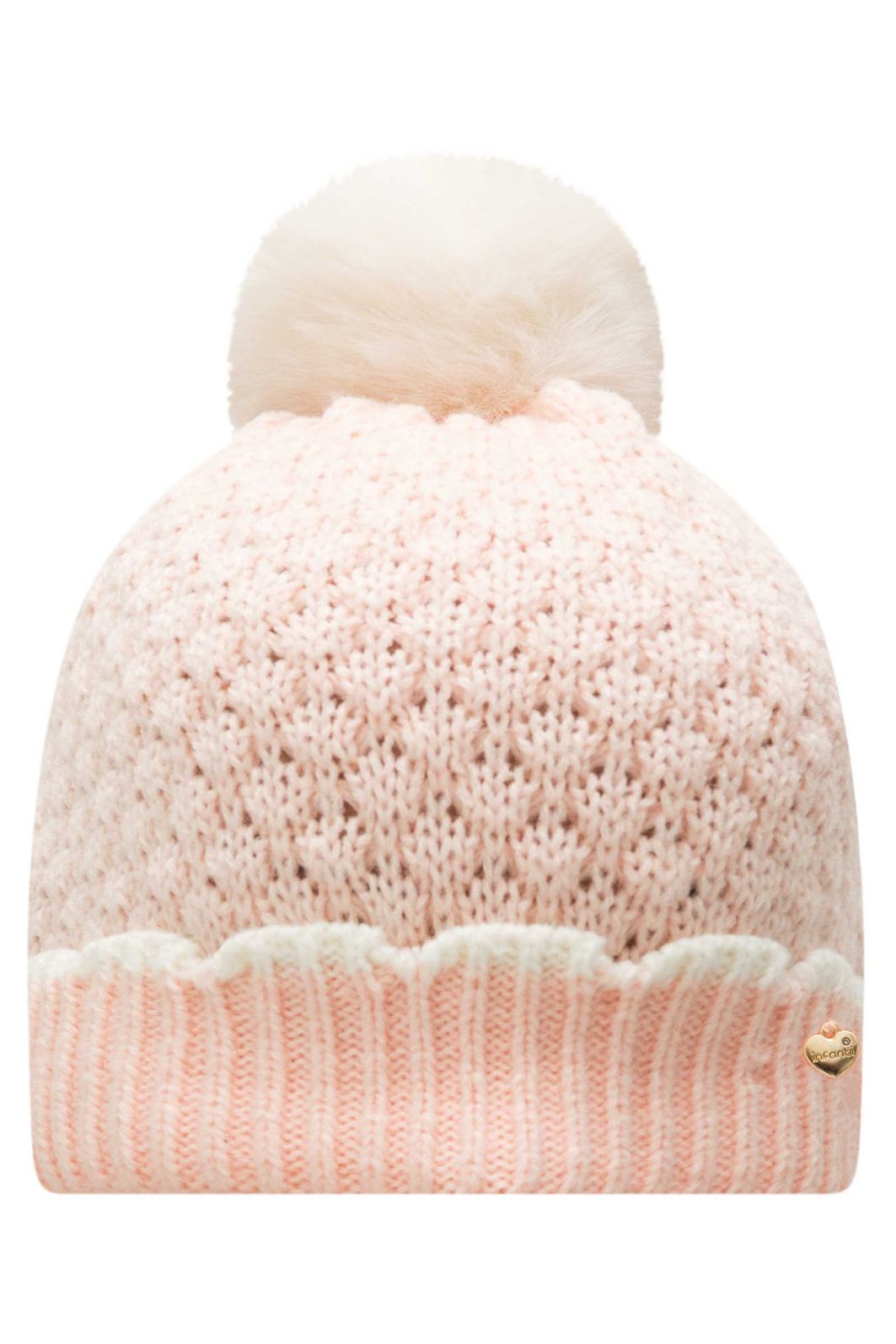 Gorro em tricot bebê 86393 Infanti Bebê Menina