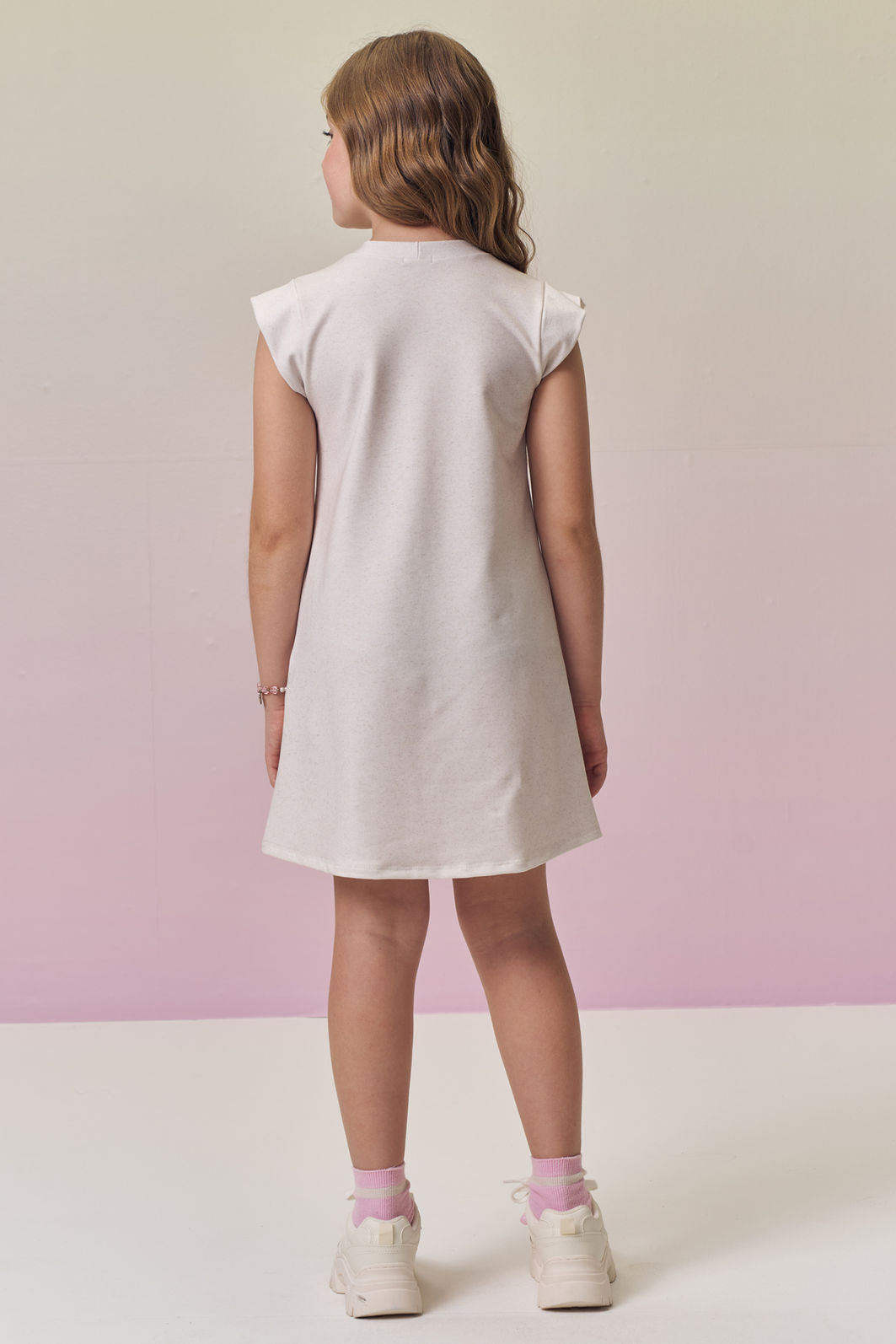 Vestido em molecotton 96995 Vic Teen Menina Vestido em molecotton 96995 Vic Teen Menina