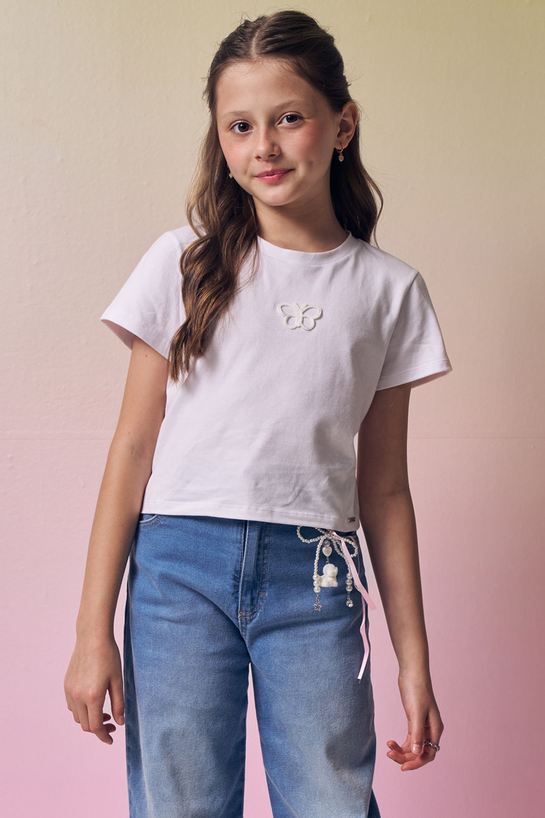 Blusa em cotton 94578 Vic Teen Menina Blusa em cotton 94578 Vic Teen Menina