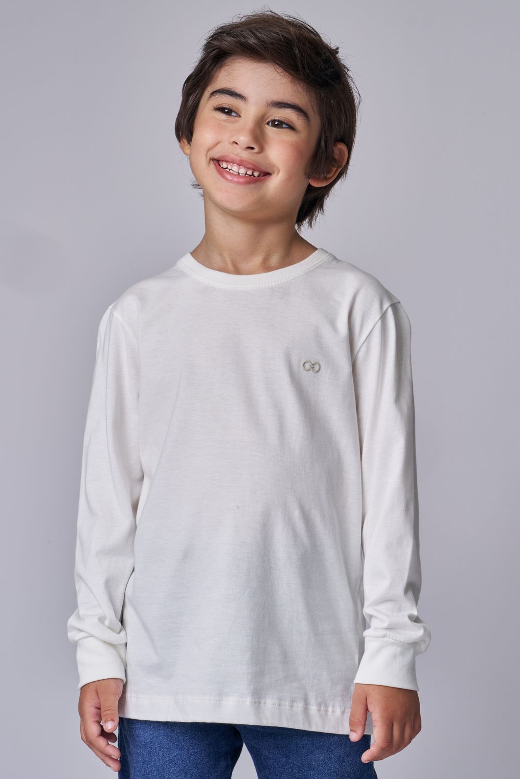 Camiseta em meia malha 92920 LucBoo Infantil Menino Camiseta em meia malha 92920 LucBoo Infantil Menino