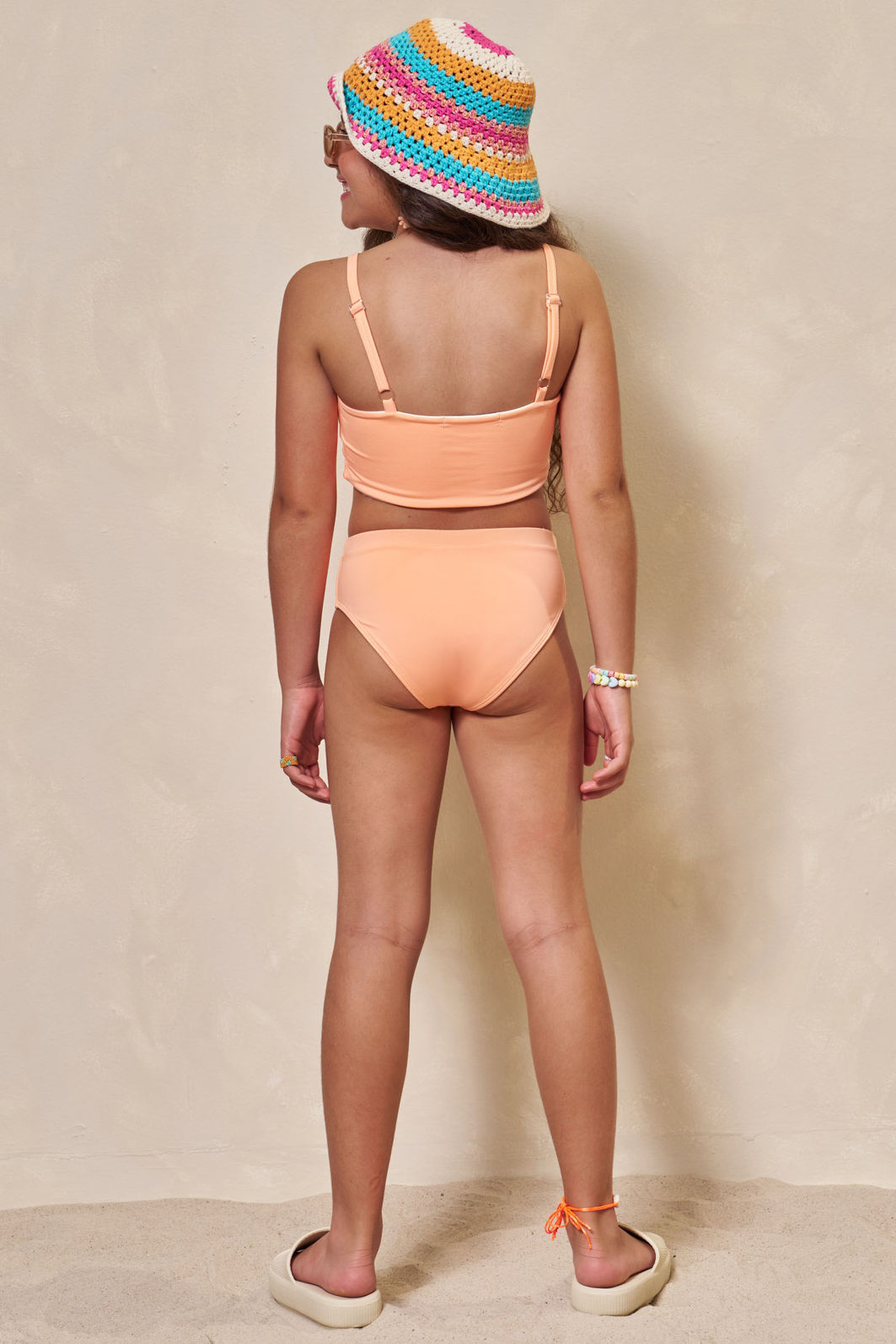 Conjunto de biquíni em malha UV dry com proteção UV 50+ 96457 Lilimoon Teen Menina Conjunto de biquíni em malha UV dry com proteção UV 50+ 96457 Lilimoon Teen Menina