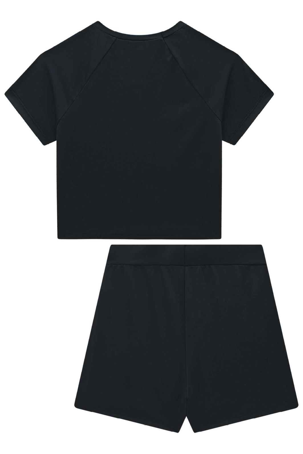 Conjunto de blusa e short saia em malha UV50 96532 Vic Teen Menina Conjunto de blusa e short saia em malha UV50 96532 Vic Teen Menina