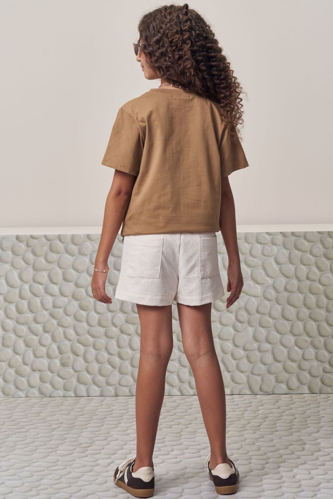 Camiseta comfy em meia malha 97927 Lilimoon Teen Menina Camiseta comfy em meia malha 97927 Lilimoon Teen Menina