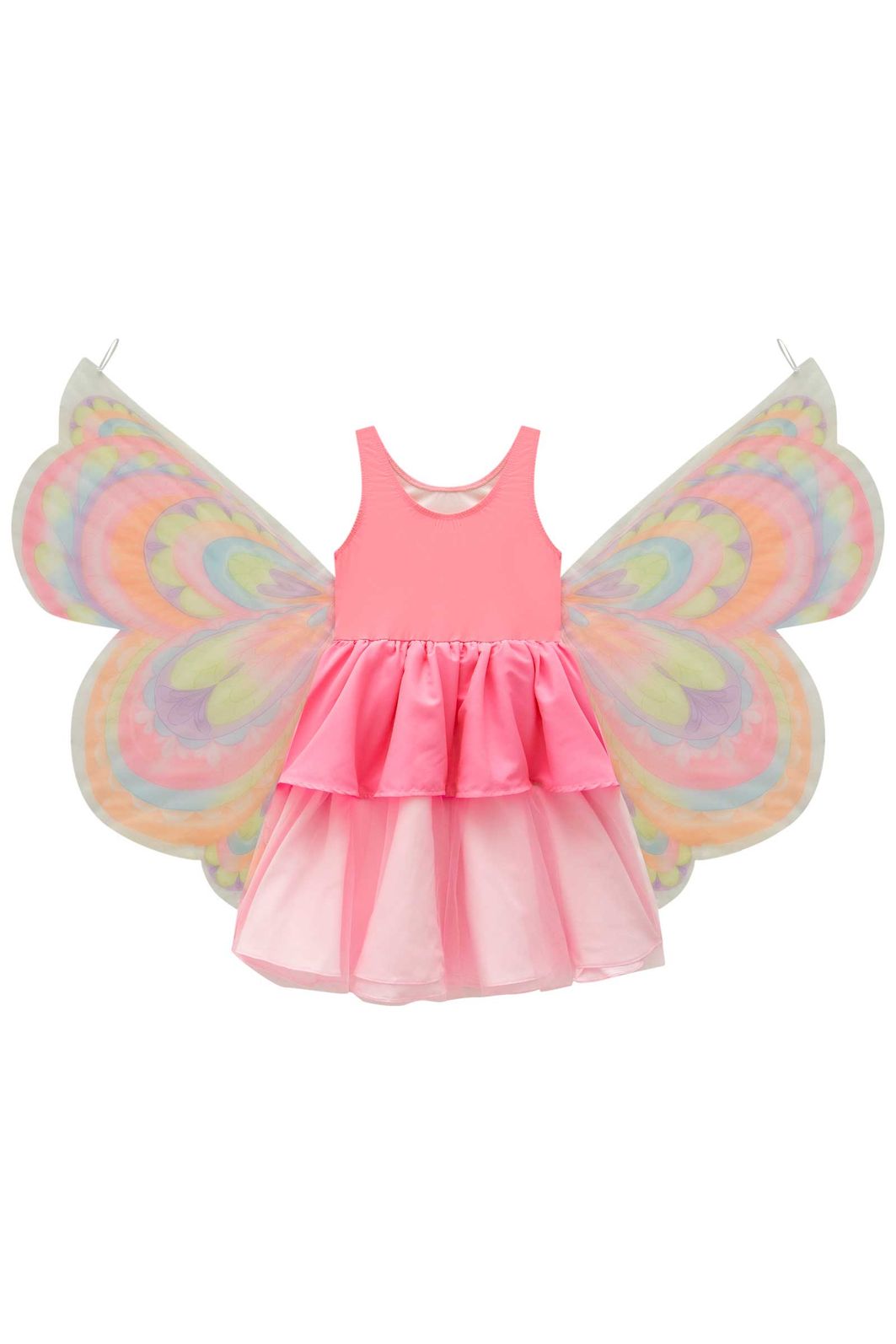 Fantasia de borboleta em malha UV e tule. 97391 Infanti Infantil Menina Fantasia de borboleta em malha UV e tule. 97391 Infanti Infantil Menina