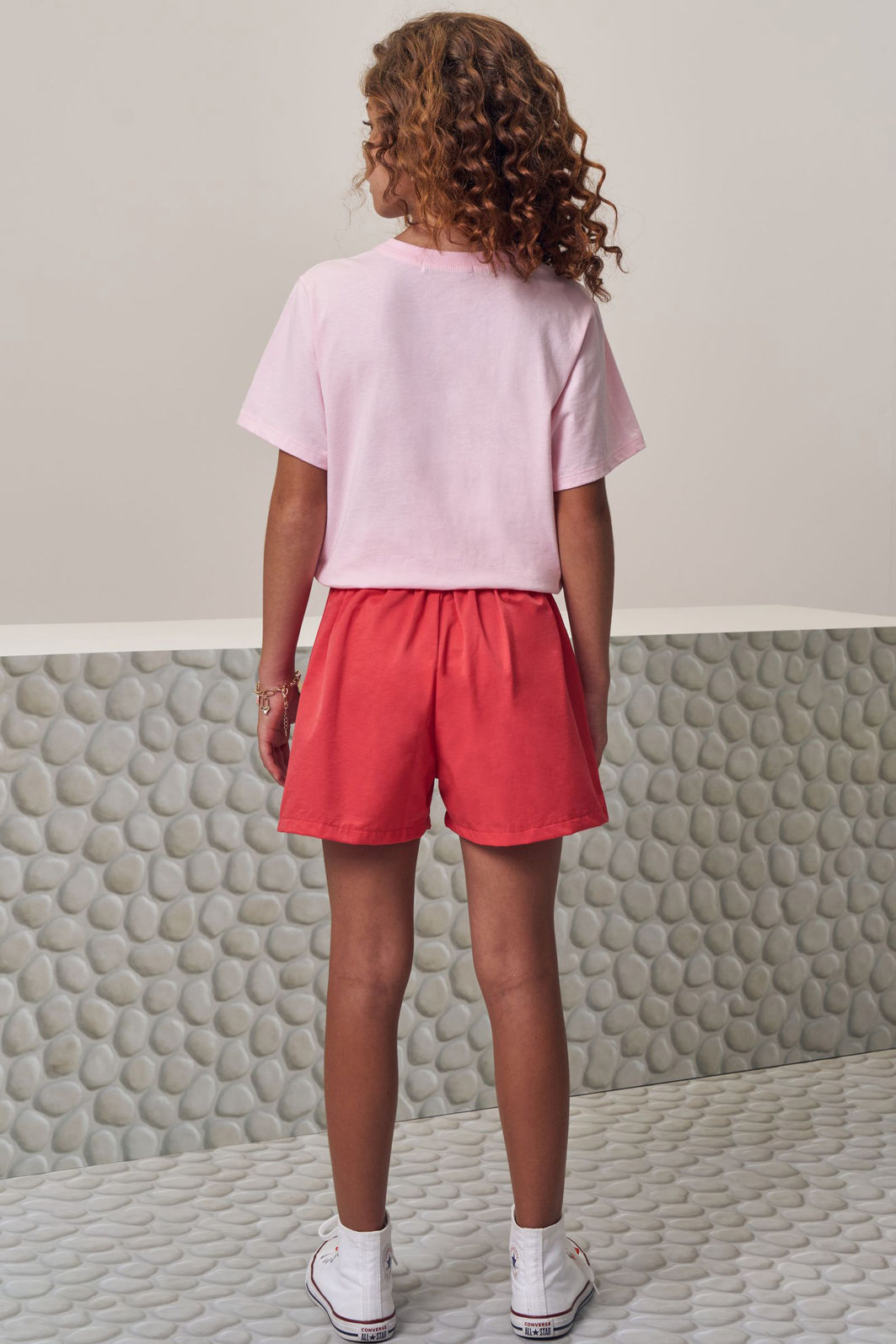 Conjunto de camiseta comfy em meia malha e shorts em alfaiataria milos 98970 Lilimoon Teen Menina Conjunto de camiseta comfy em meia malha e shorts em alfaiataria milos 98970 Lilimoon Teen Menina