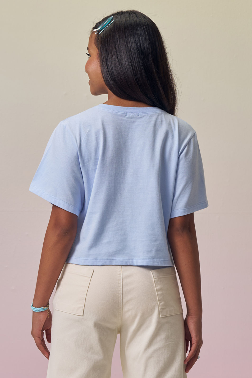 Blusa em meia malha 94588 Vic Teen Menina Blusa em meia malha 94588 Vic Teen Menina