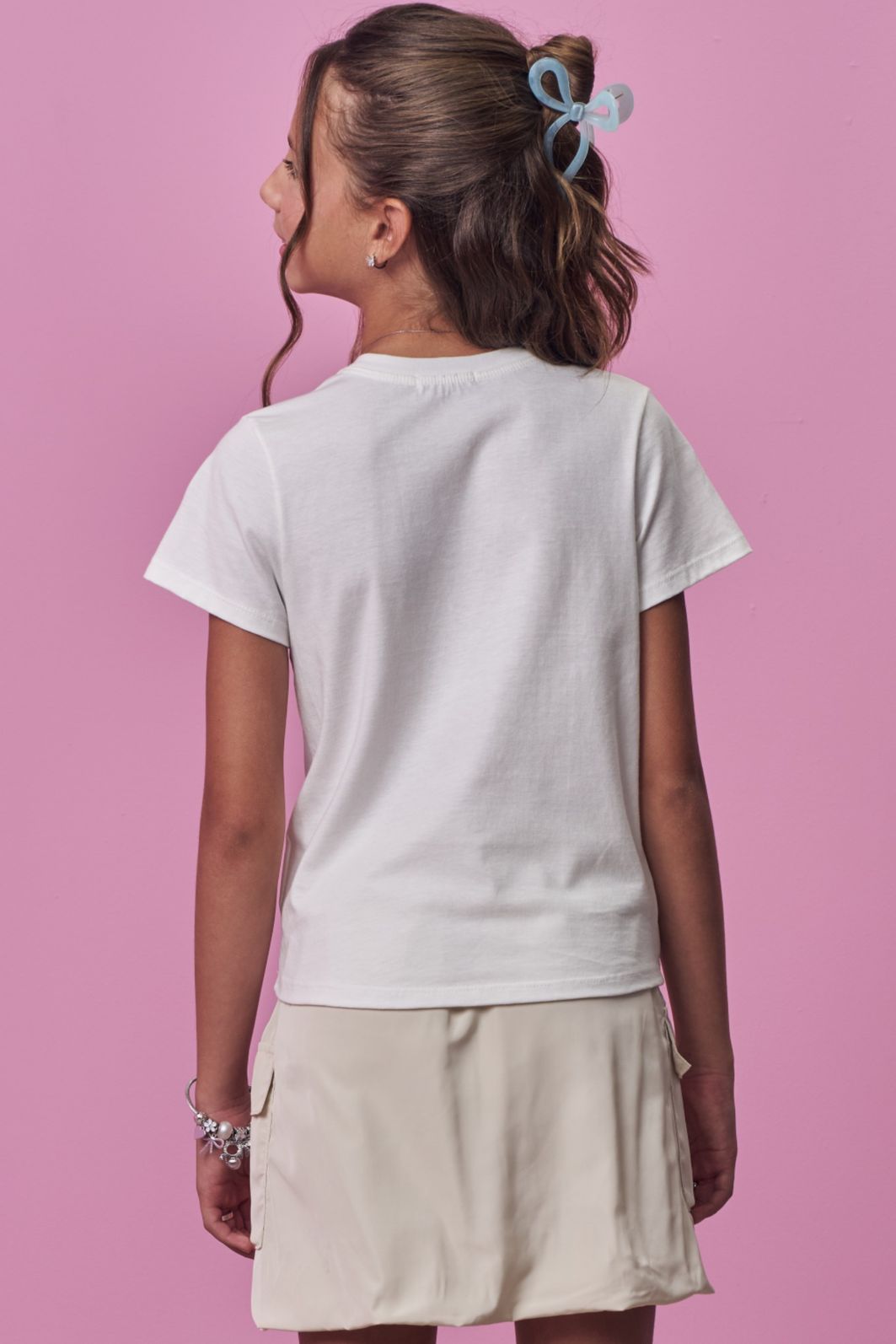 Blusa em meia malha 97931 Vic Teen Menina Blusa em meia malha 97931 Vic Teen Menina