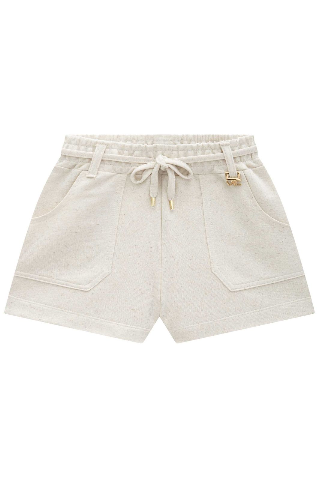 Shorts em moletom sem pelúcia 95345 Vic Teen Menina Shorts em moletom sem pelúcia 95345 Vic Teen Menina