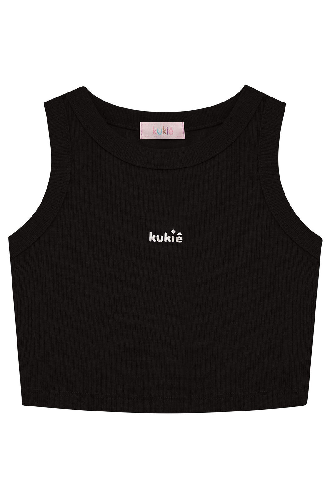 Blusa regata em canelado Liz 94342 Kukiê Infantil Menina Blusa regata em canelado Liz 94342 Kukiê Infantil Menina