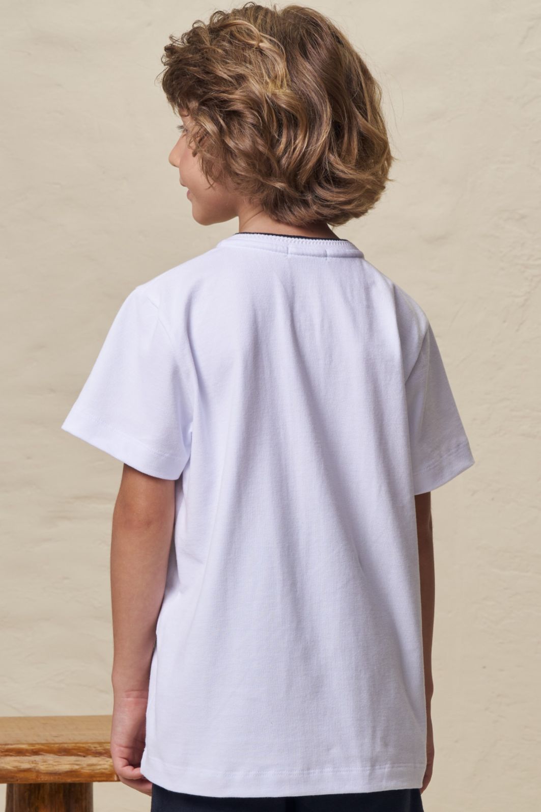 Camiseta em piquet com elastano 99009 LucBoo Infantil Menino Camiseta em piquet com elastano 99009 LucBoo Infantil Menino