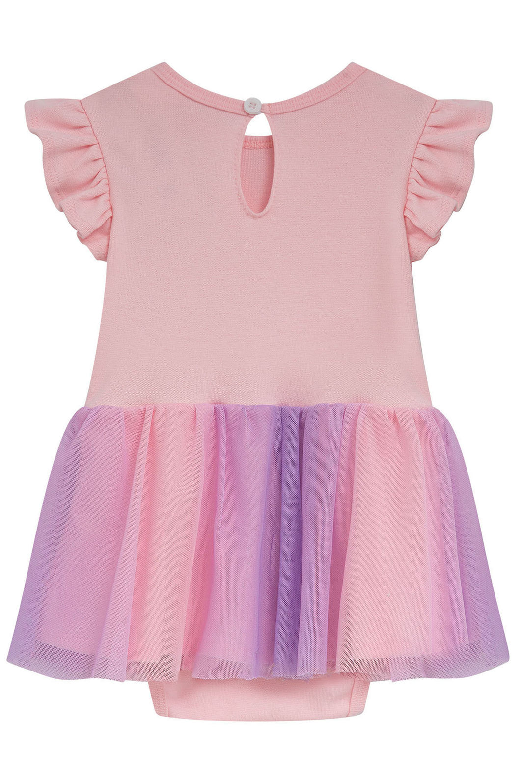 Vestbody em canelado liz e tule com elastano 94696 Kukiê Bebê Menina Vestbody em canelado liz e tule com elastano 94696 Kukiê Bebê Menina