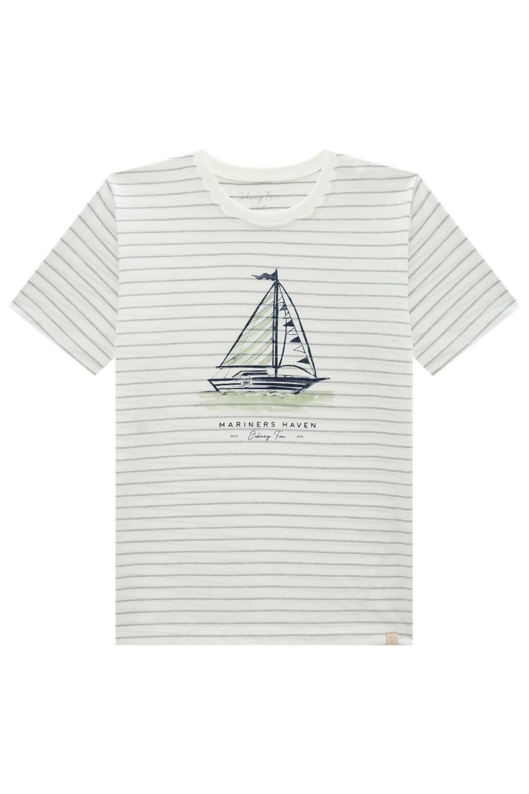 Camiseta em malha pontilhada 96377 Johnny Fox Teen Menino Camiseta em malha pontilhada 96377 Johnny Fox Teen Menino