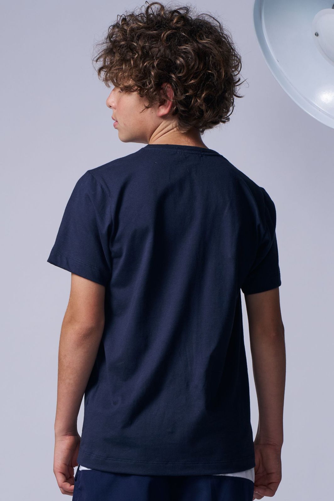 Camiseta em meia malha 96007 Johnny Fox Teen Menino Camiseta em meia malha 96007 Johnny Fox Teen Menino