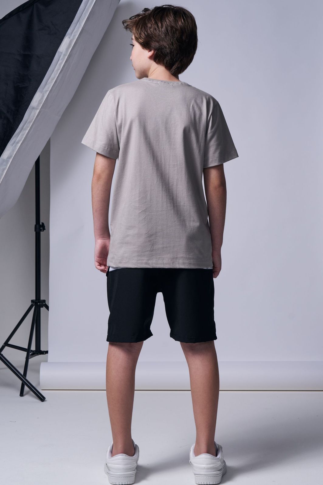 Bermuda em nylon hydronatic supersoft com elastano 96373 Johnny Fox Teen Menino Bermuda em nylon hydronatic supersoft com elastano 96373 Johnny Fox Teen Menino
