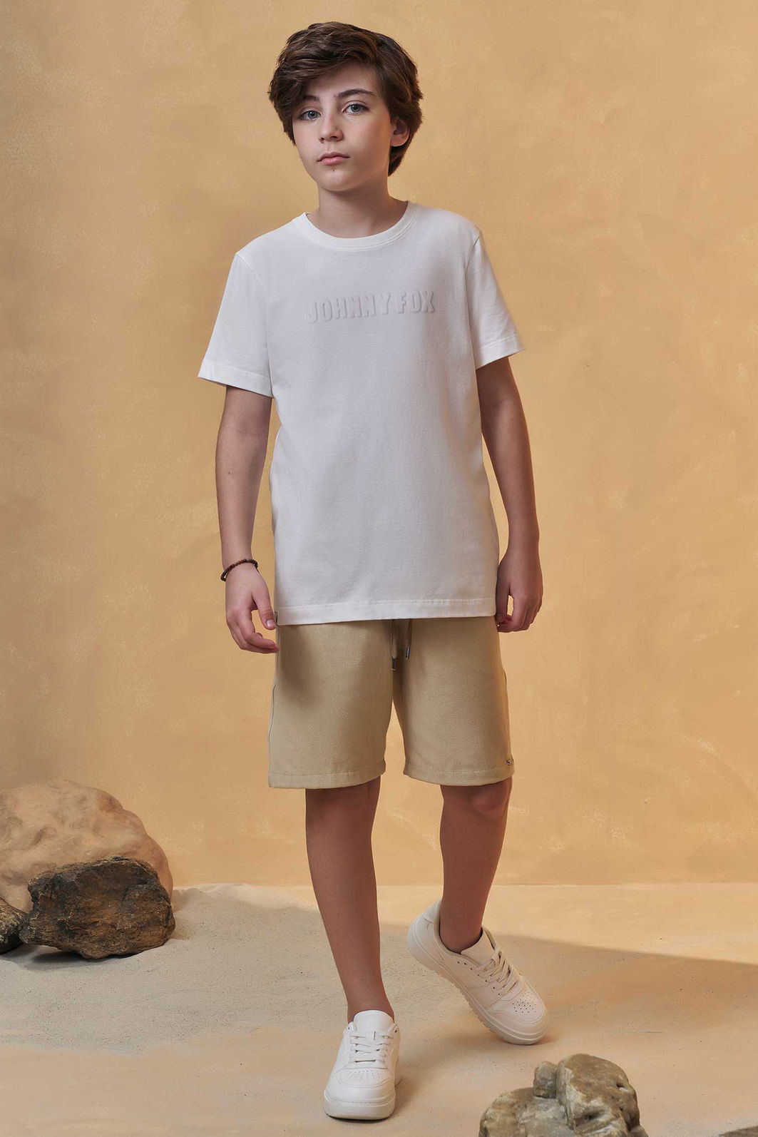 Camiseta em meia malha 95773 Johnny Fox Teen Menino Camiseta em meia malha 95773 Johnny Fox Teen Menino