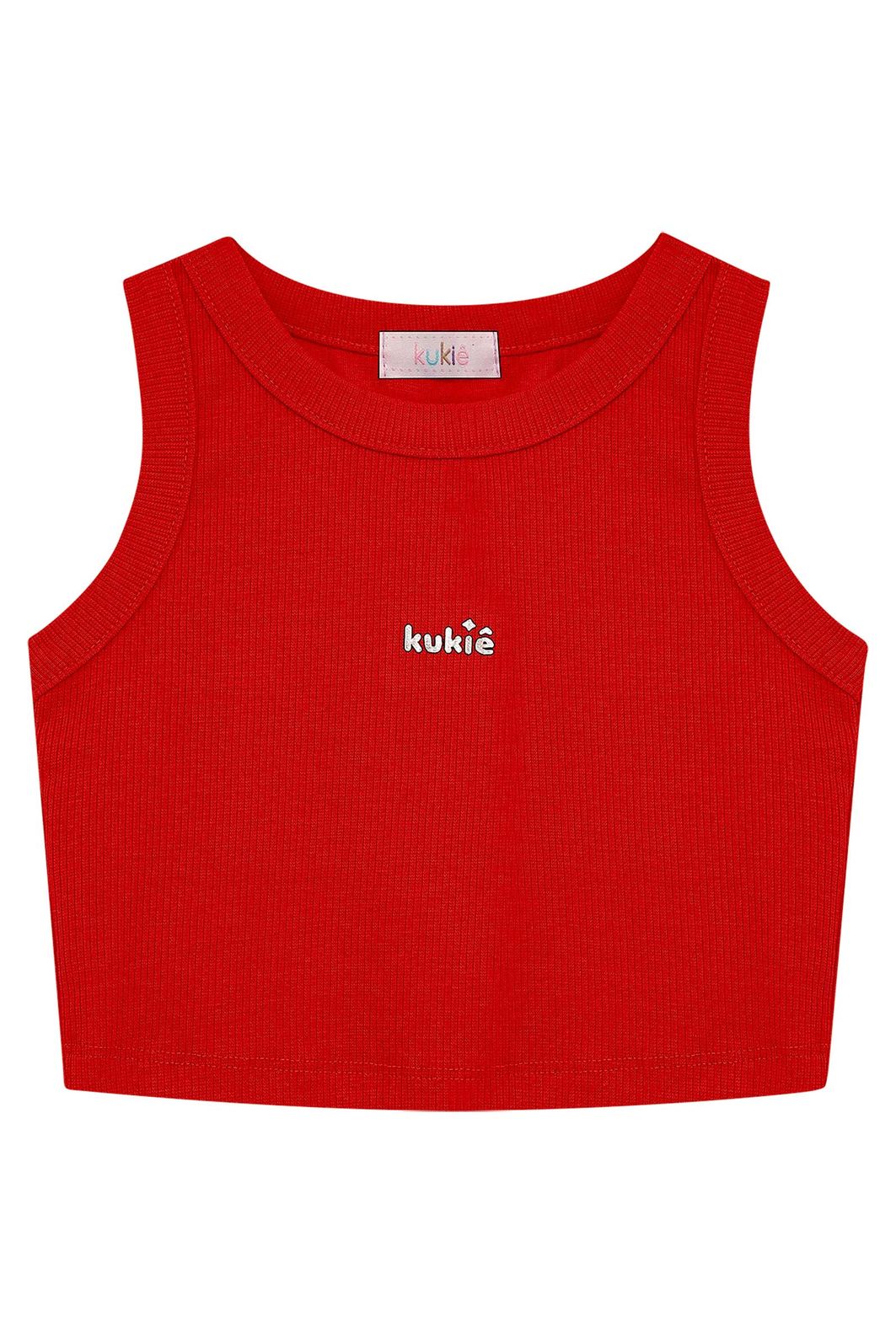 Blusa regata em canelado Liz 94342 Kukiê Infantil Menina Blusa regata em canelado Liz 94342 Kukiê Infantil Menina