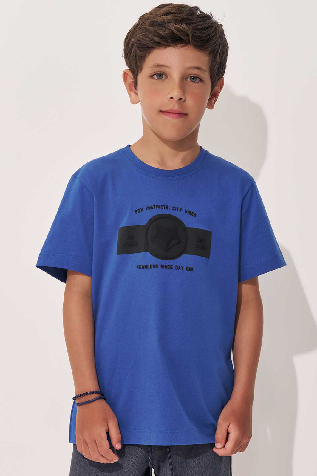 Camiseta em meia malha 97807 Johnny Fox Teen Menino Camiseta em meia malha 97807 Johnny Fox Teen Menino