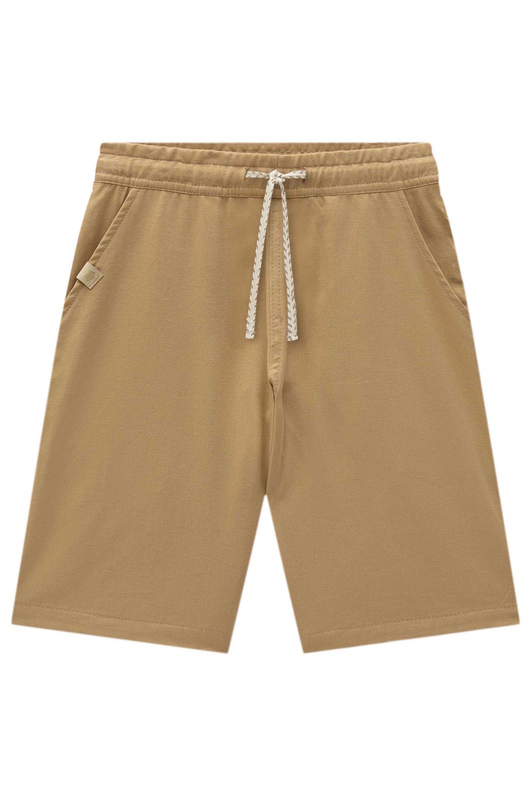 Bermuda em linho santorine com elastano 95121 Johnny Fox Teen Menino Bermuda em linho santorine com elastano 95121 Johnny Fox Teen Menino