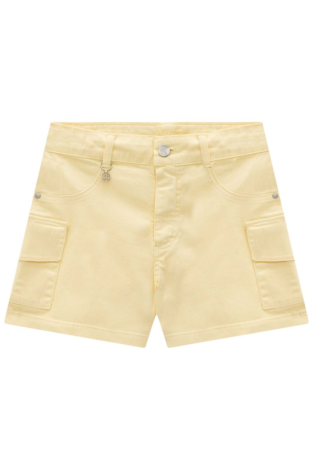 Shorts em sarja com elastano 94606 Lilimoon Teen Menina Shorts em sarja com elastano 94606 Lilimoon Teen Menina