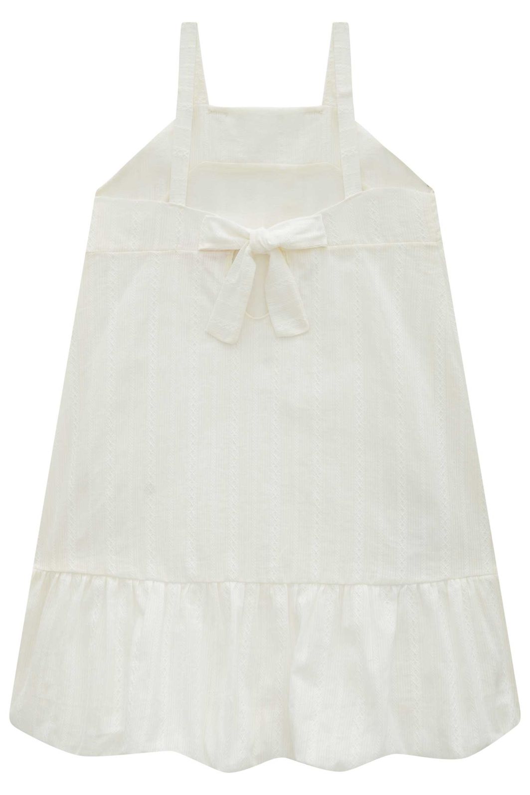 Vestido em tricoline textura listrada 100% algodão 99656 Kukiê Infantil Menina Vestido em tricoline textura listrada 100% algodão 99656 Kukiê Infantil Menina