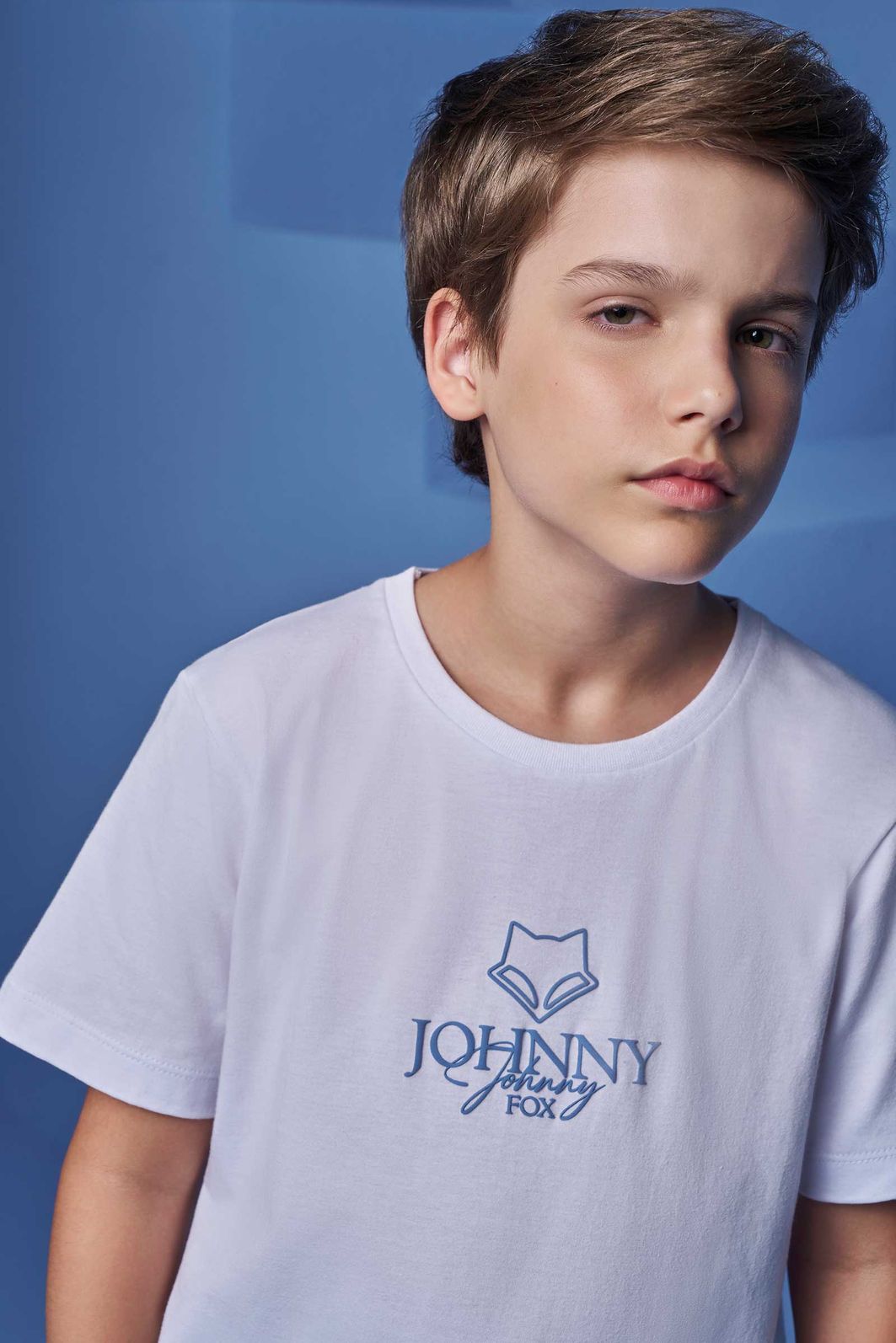 Camiseta em meia malha 98665 Johnny Fox Teen Menino Camiseta em meia malha 98665 Johnny Fox Teen Menino