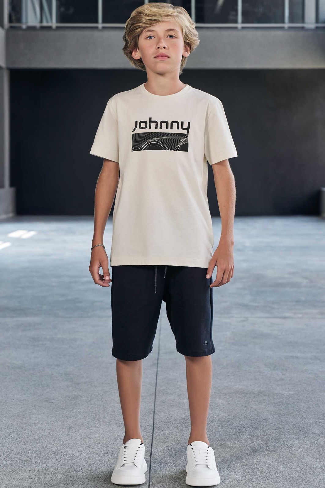 Camiseta em meia malha 97853 Johnny Fox Teen Menino Camiseta em meia malha 97853 Johnny Fox Teen Menino