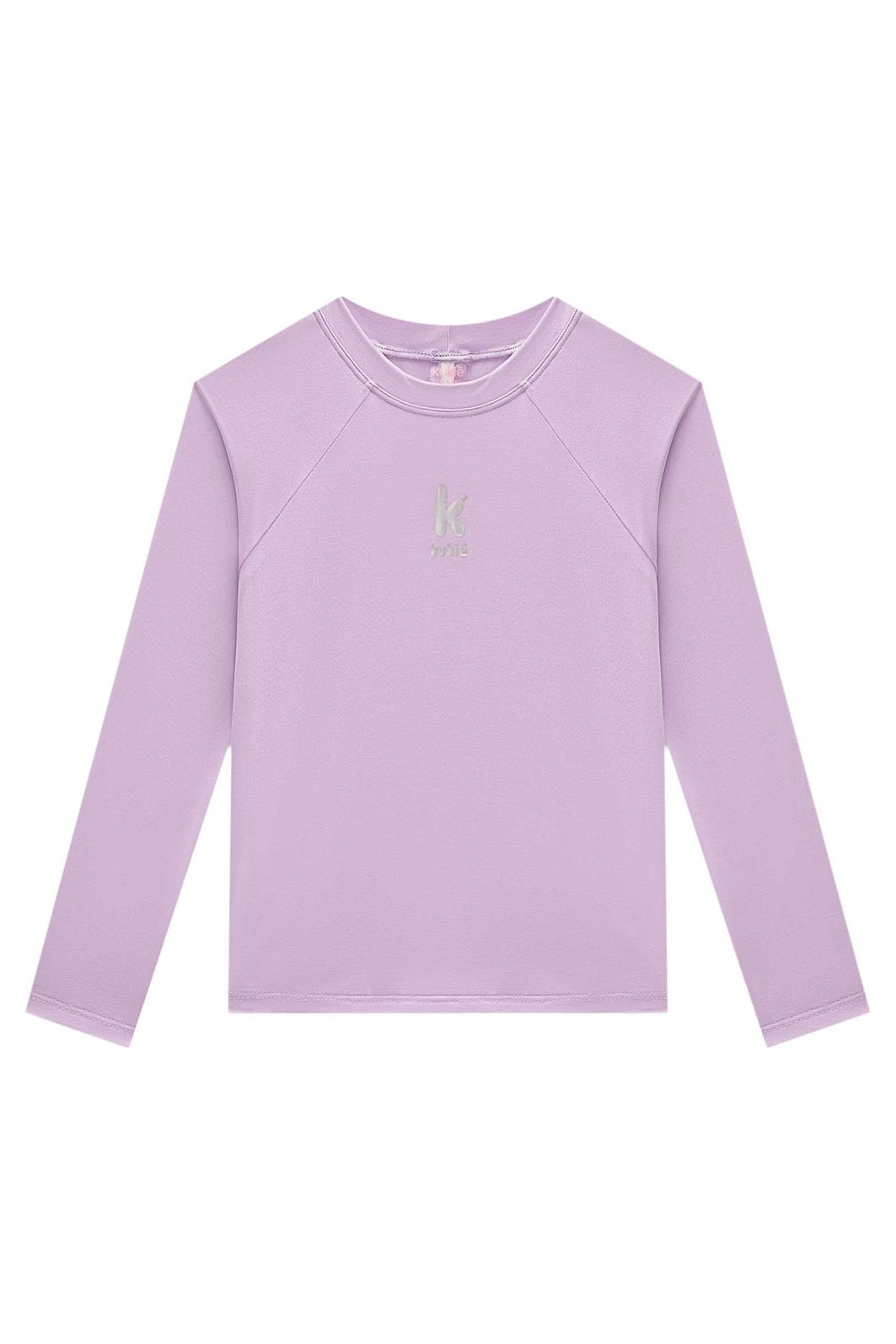 Blusa em malha com proteção UV50+ 99704 Kukiê Infantil Menina Blusa em malha com proteção UV50+ 99704 Kukiê Infantil Menina