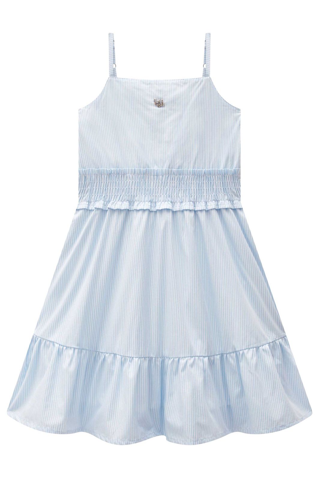 Vestido em tricoline andes 98973 Lilimoon Teen Menina Vestido em tricoline andes 98973 Lilimoon Teen Menina
