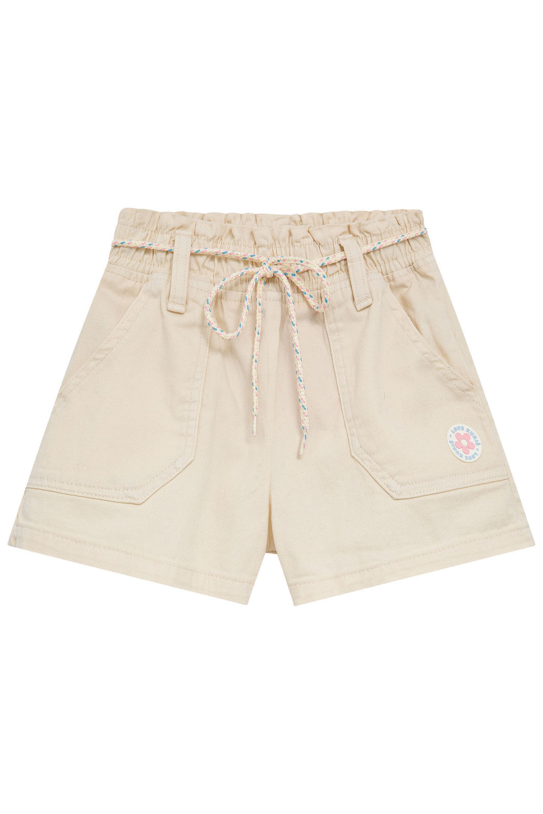 Shorts em sarja com elastano 94823 Kukiê Infantil Menina Shorts em sarja com elastano 94823 Kukiê Infantil Menina