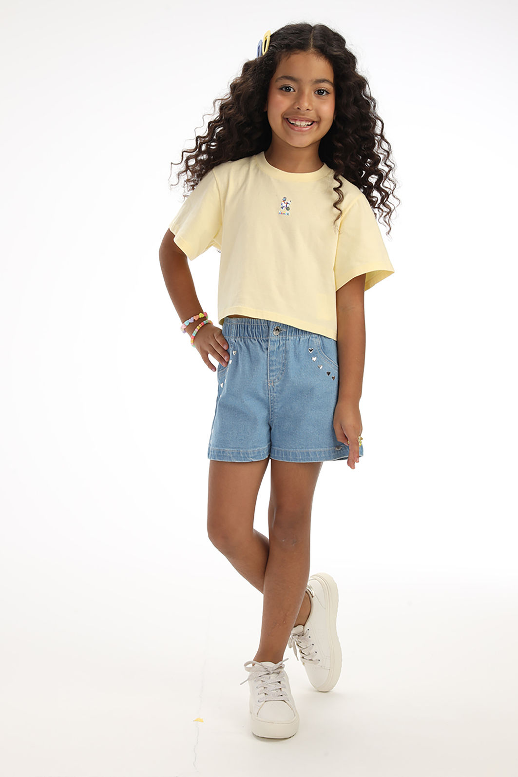 Blusa em meia malha 94349 Kukiê Infantil Menina Blusa em meia malha 94349 Kukiê Infantil Menina