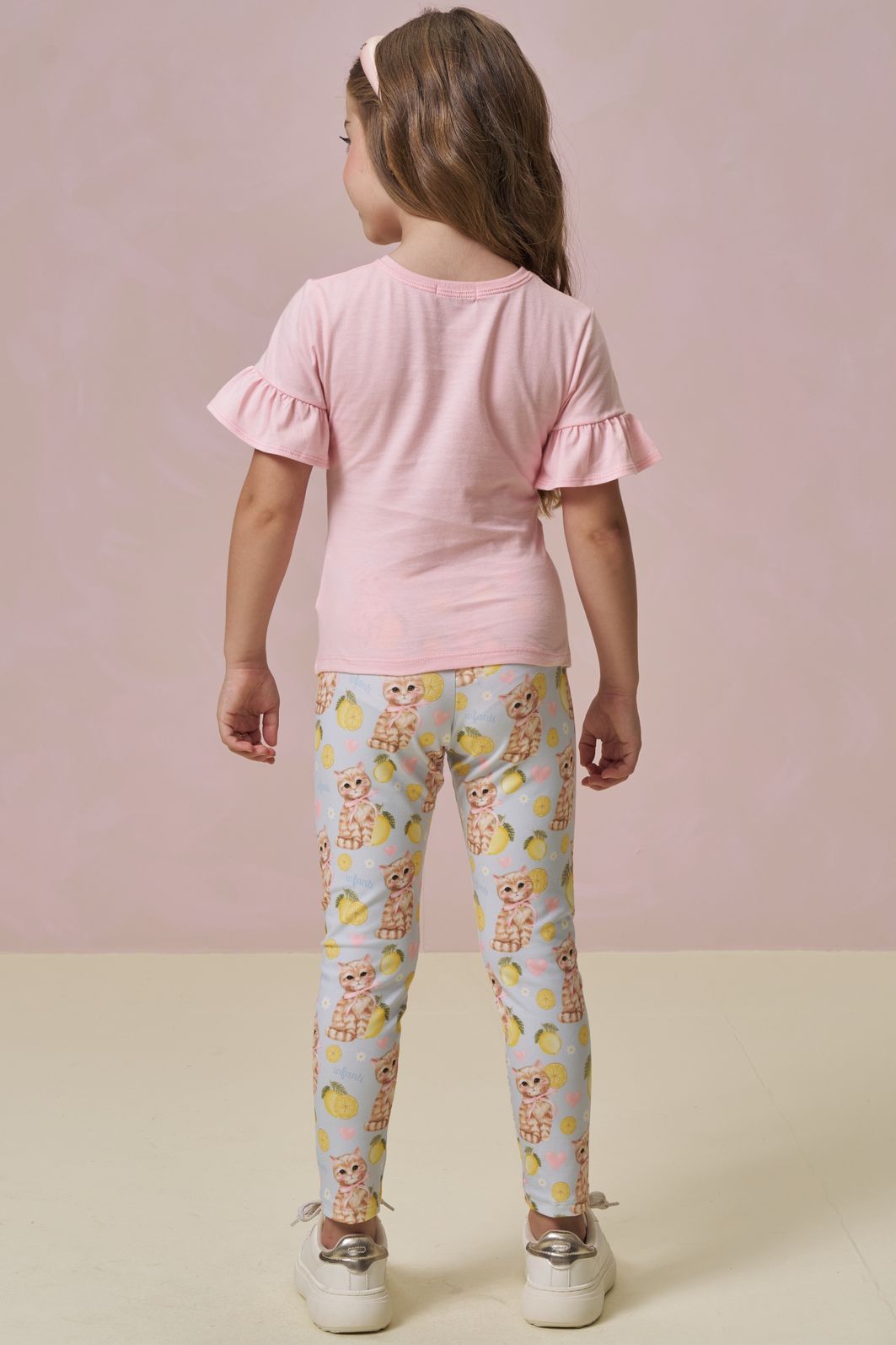 Calça legging em malha power 95830 Infanti Infantil Menina Calça legging em malha power 95830 Infanti Infantil Menina
