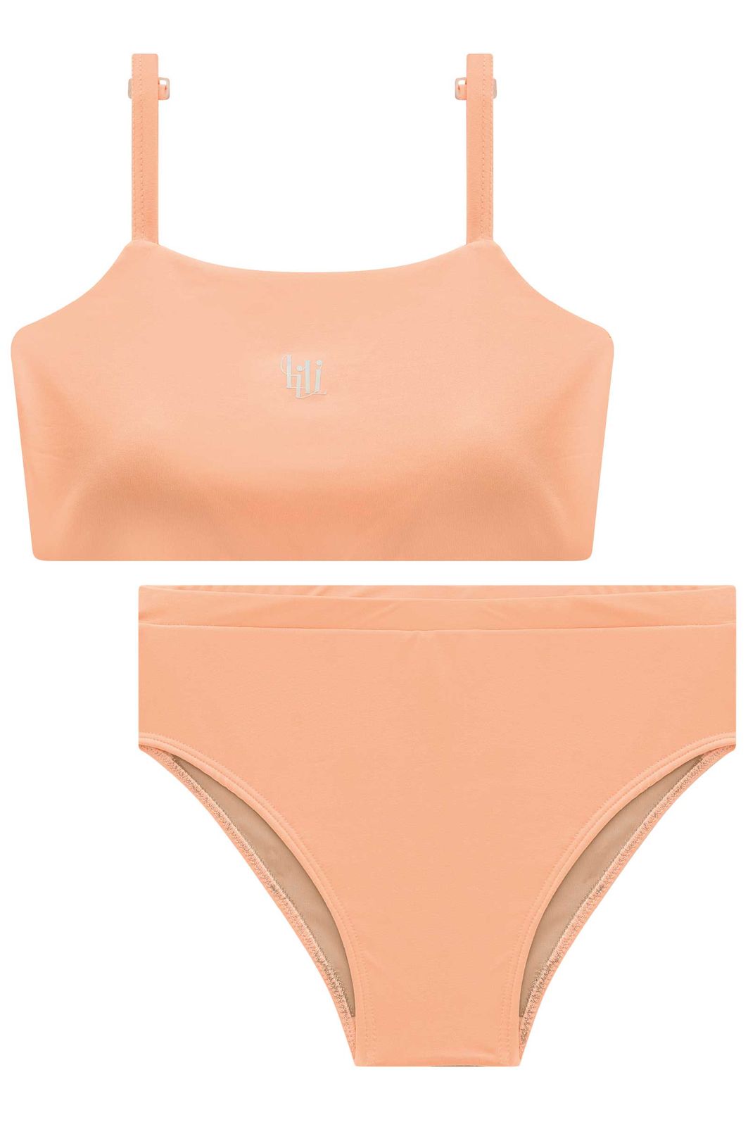 Conjunto de biquíni em malha UV dry com proteção UV 50+ 96457 Lilimoon Teen Menina Conjunto de biquíni em malha UV dry com proteção UV 50+ 96457 Lilimoon Teen Menina