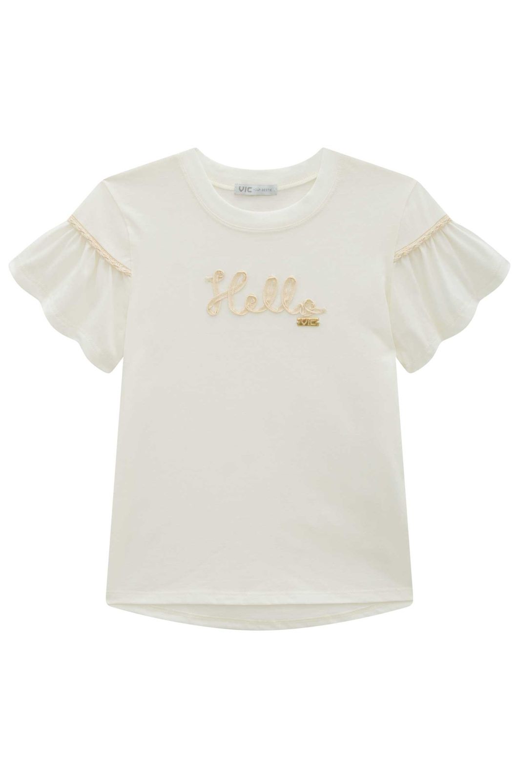 Blusa em meia malha 98901 Vic Teen Menina Blusa em meia malha 98901 Vic Teen Menina