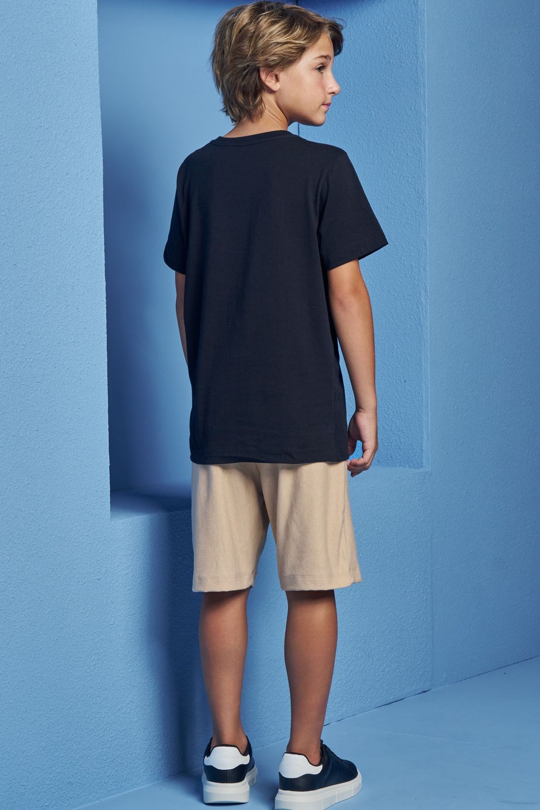 Camiseta em meia malha 98659 Johnny Fox Teen Menino Camiseta em meia malha 98659 Johnny Fox Teen Menino