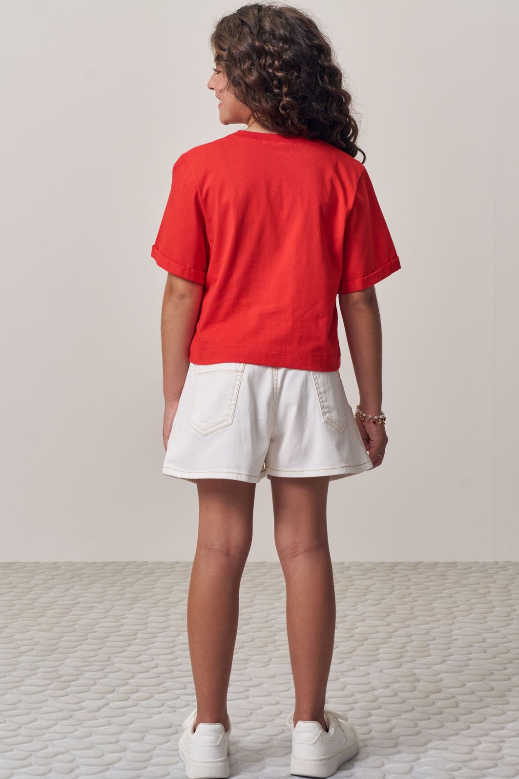 Blusa em meia malha 97968 Lilimoon Teen Menina Blusa em meia malha 97968 Lilimoon Teen Menina