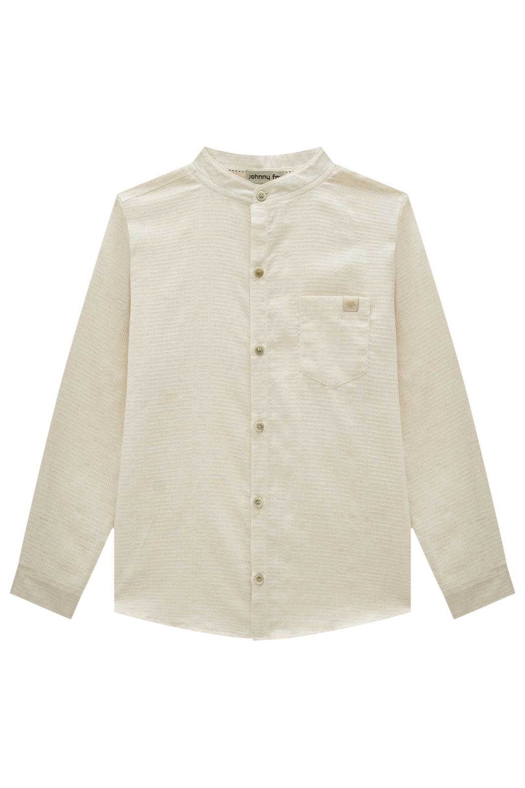 Camisa em linho rustic 98846 Johnny Fox Teen Menino Camisa em linho rustic 98846 Johnny Fox Teen Menino