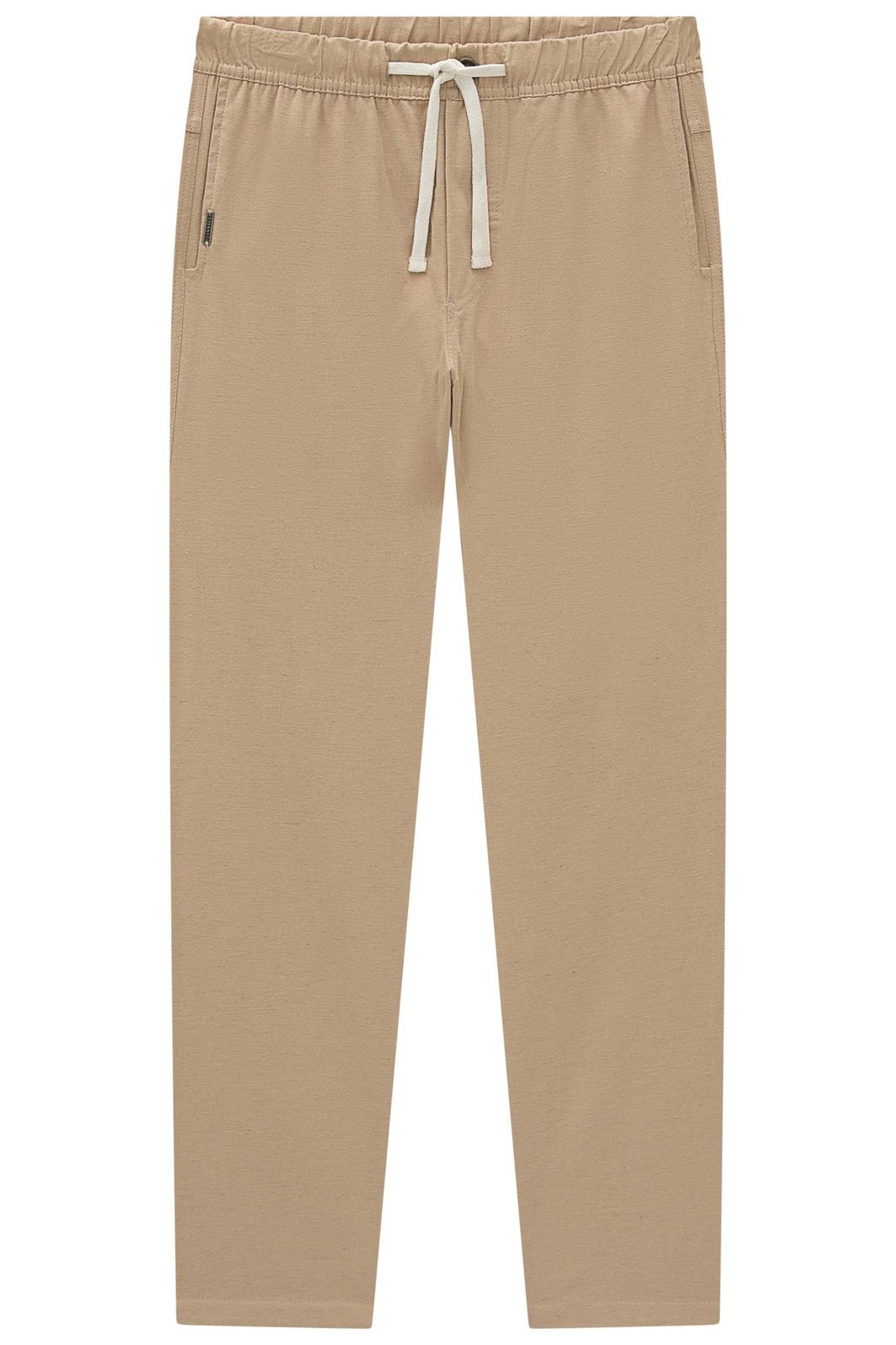 Calça reta em linho santorine com elastano 95117 Johnny Fox Teen Menino