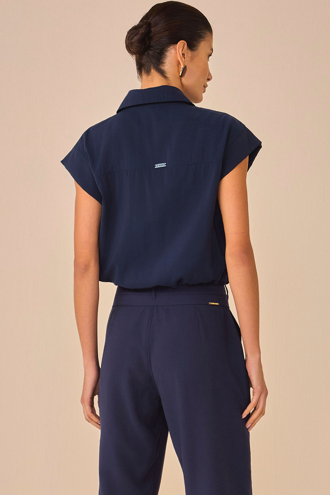 Camisa em viscose modal 95289 Linzzi Camisa em viscose modal 95289 Linzzi