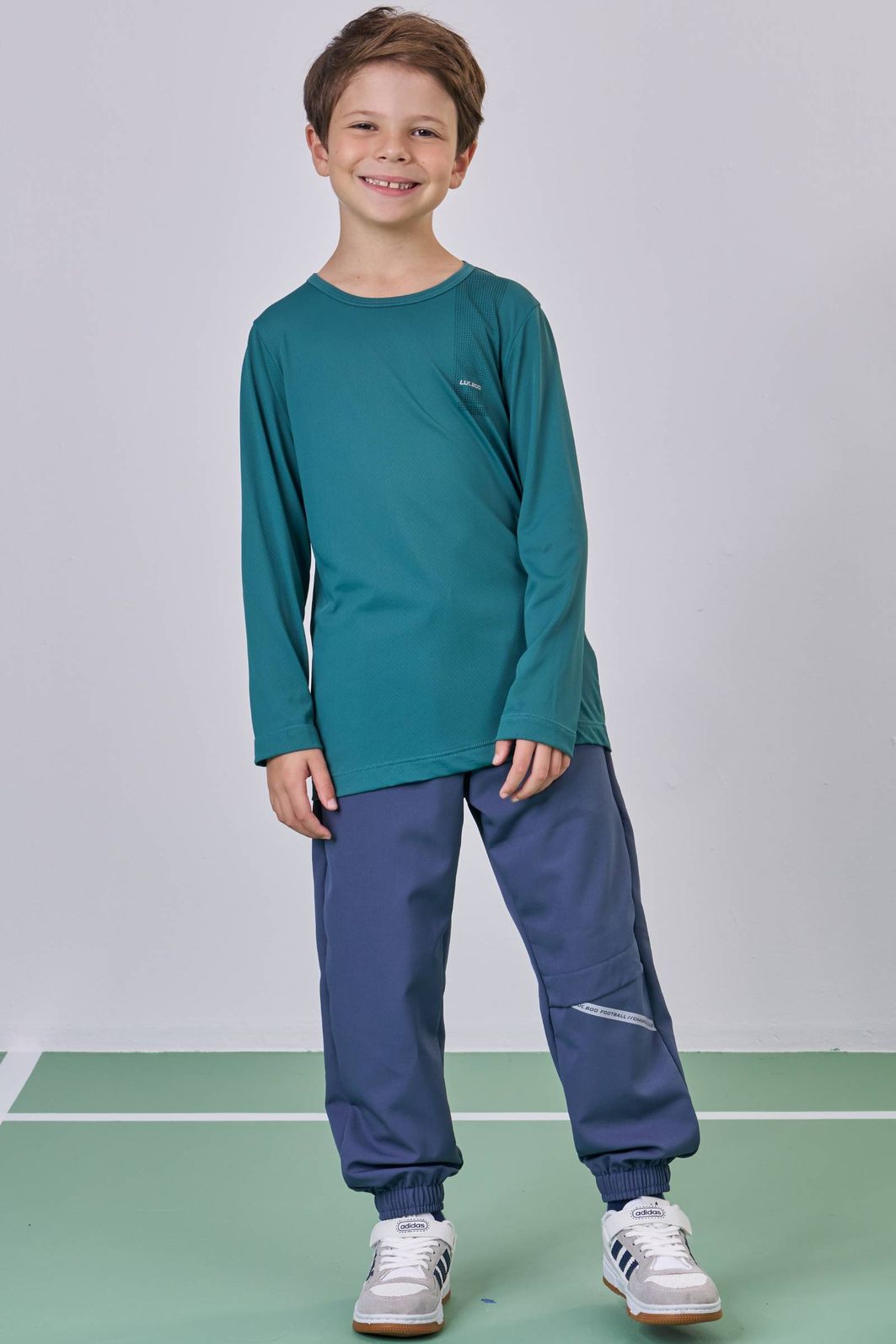 Camiseta em malha air fit 90428 LucBoo Infantil Menino Camiseta em malha air fit 90428 LucBoo Infantil Menino