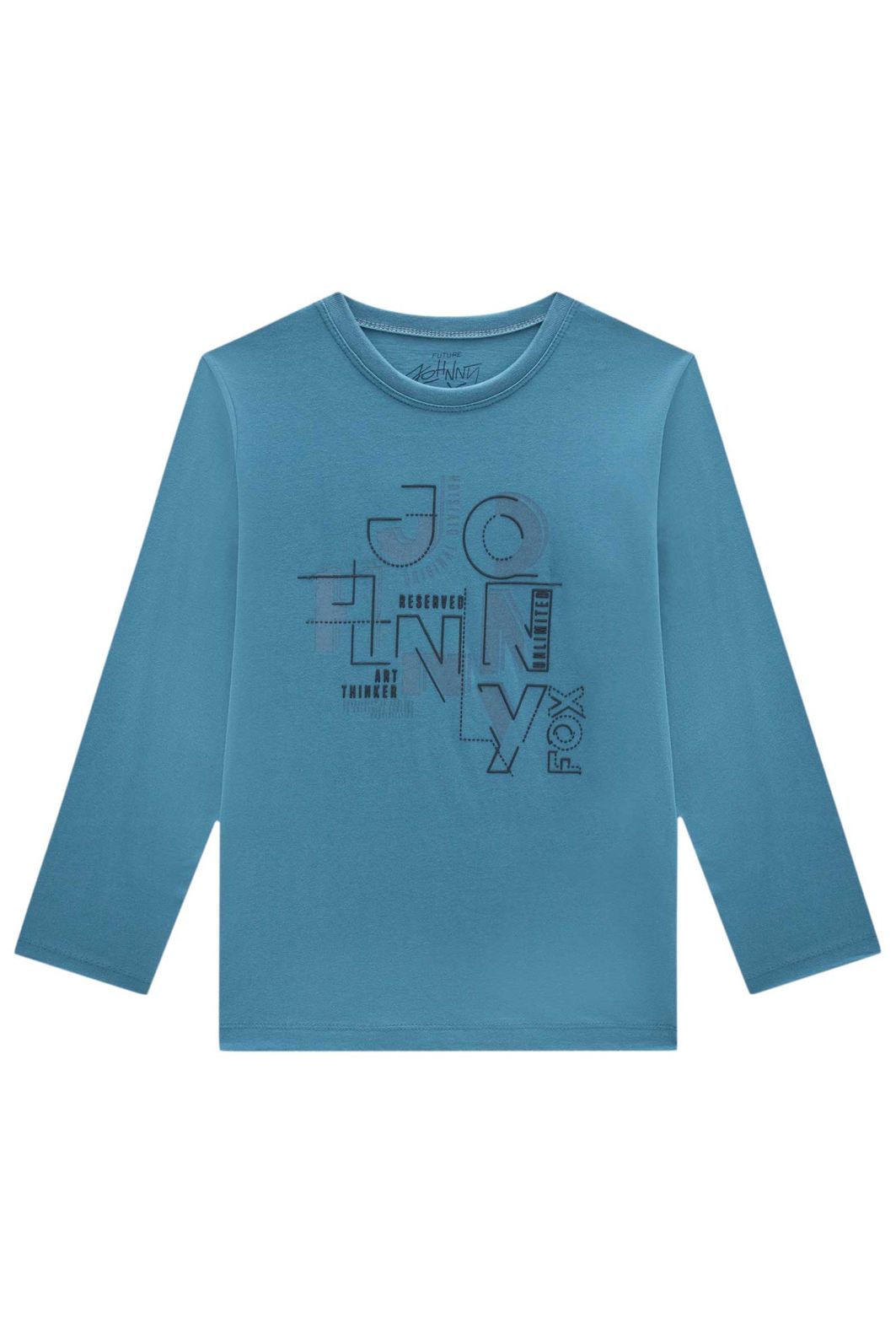 Camiseta em meia malha 92659 Johnny Fox Teen Menino Camiseta em meia malha 92659 Johnny Fox Teen Menino
