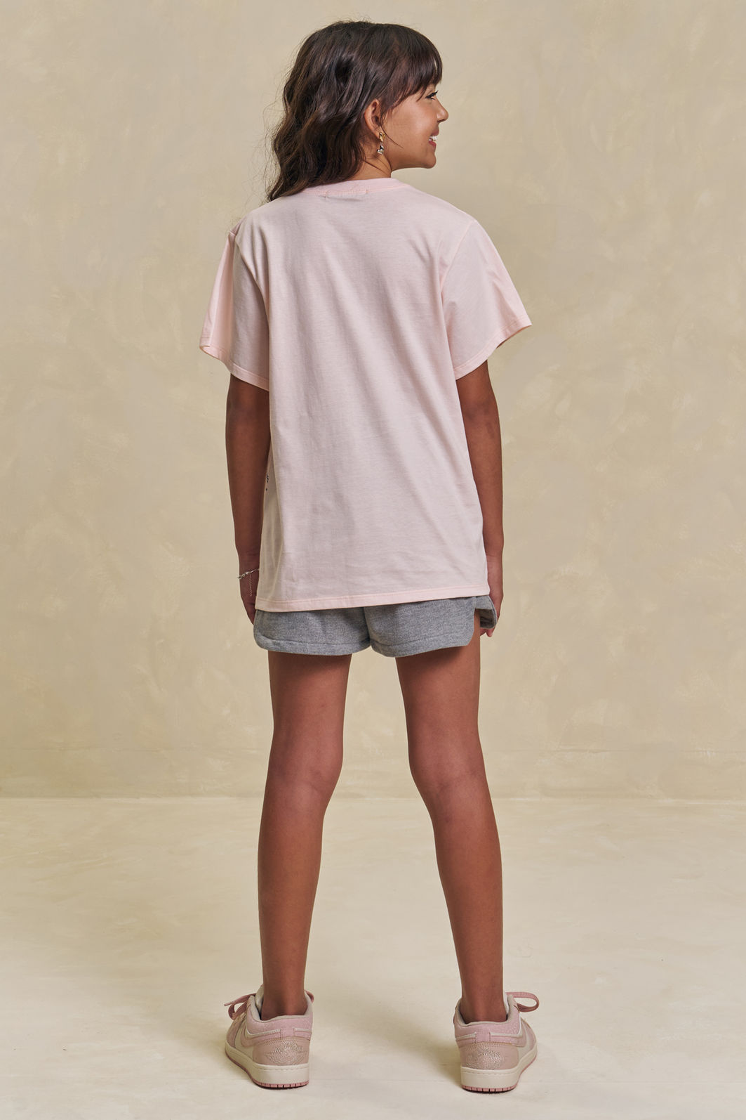 Shorts em moletom sem pelúcia 94403 Lilimoon Teen Menina Shorts em moletom sem pelúcia 94403 Lilimoon Teen Menina