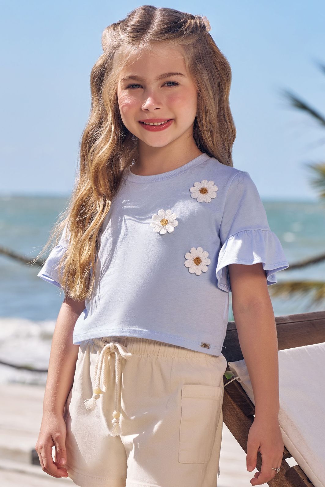 Blusa em meia malha 94490 Infanti Infantil Menina Blusa em meia malha 94490 Infanti Infantil Menina