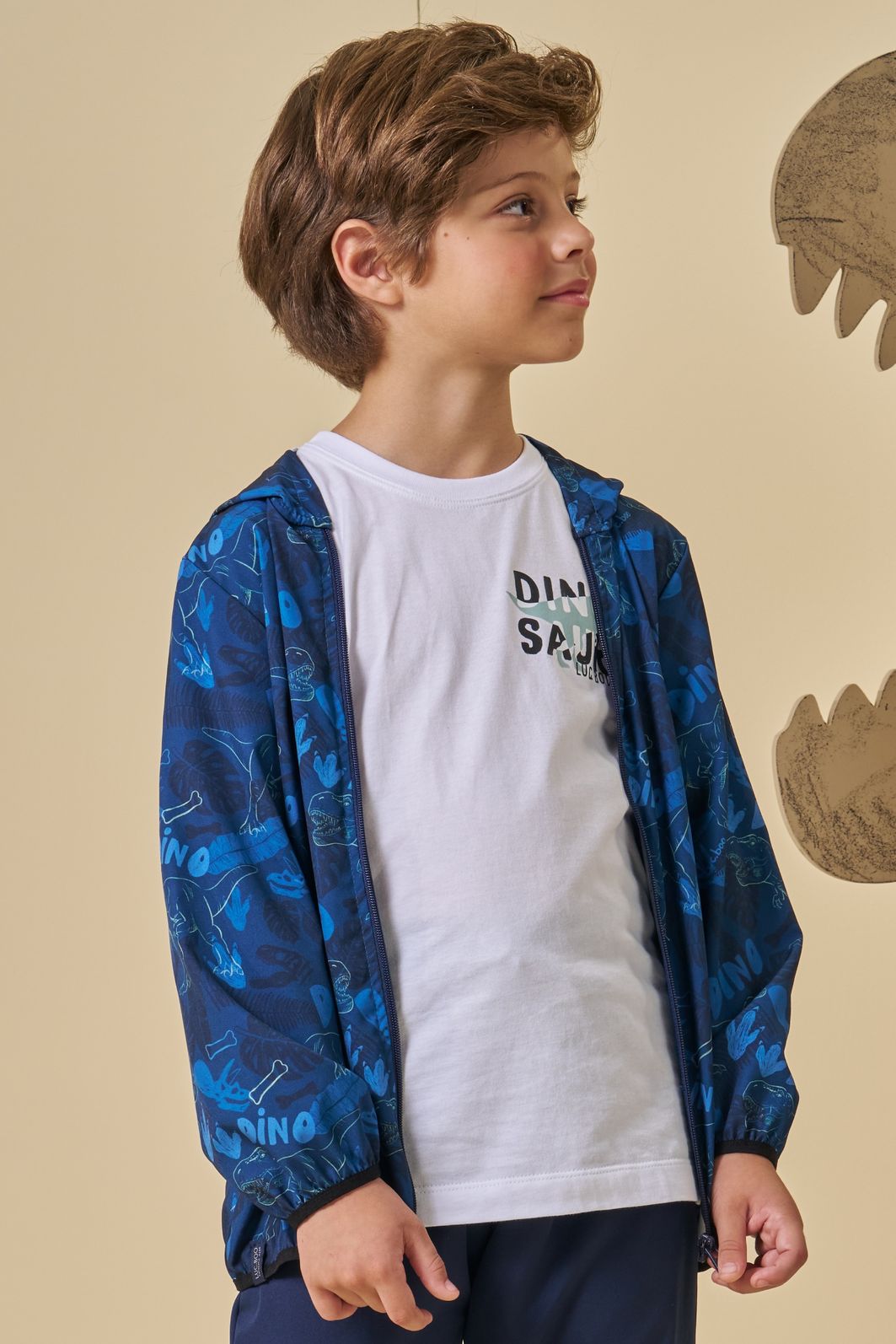 Jaqueta corta vento em nylon ergonomic com elastano 94782 LucBoo Infantil Menino Jaqueta corta vento em nylon ergonomic com elastano 94782 LucBoo Infantil Menino