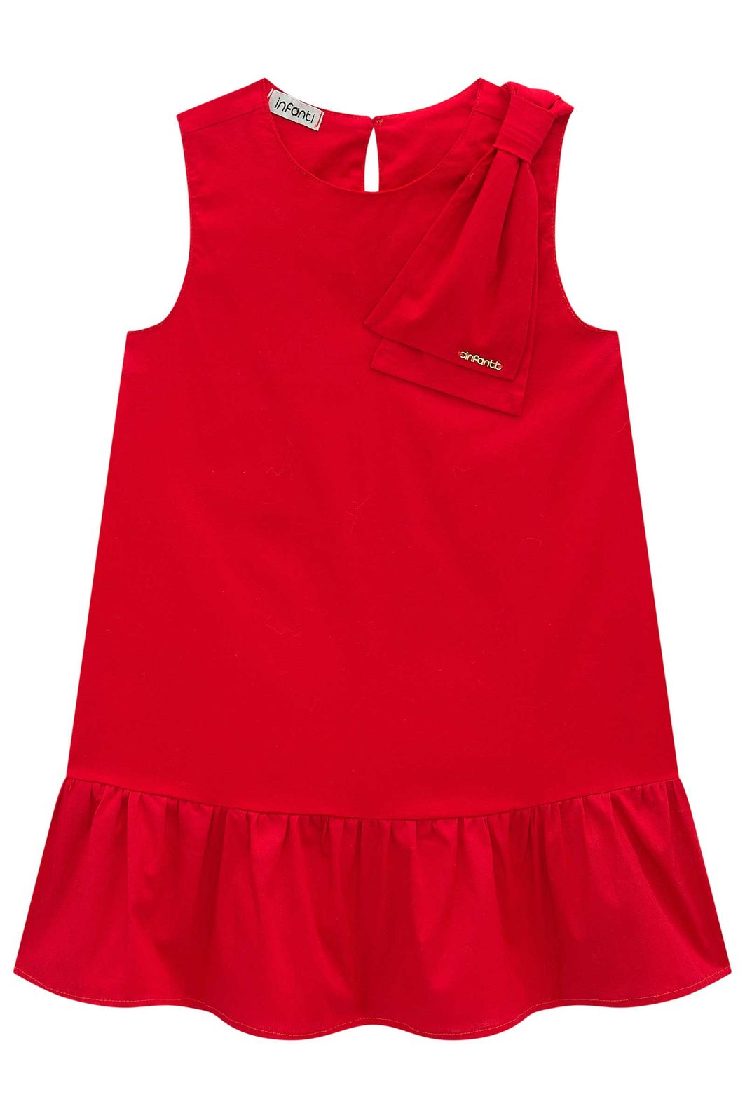 Vestido em tricoline com elastano 98771 Infanti Infantil Menina Vestido em tricoline com elastano 98771 Infanti Infantil Menina