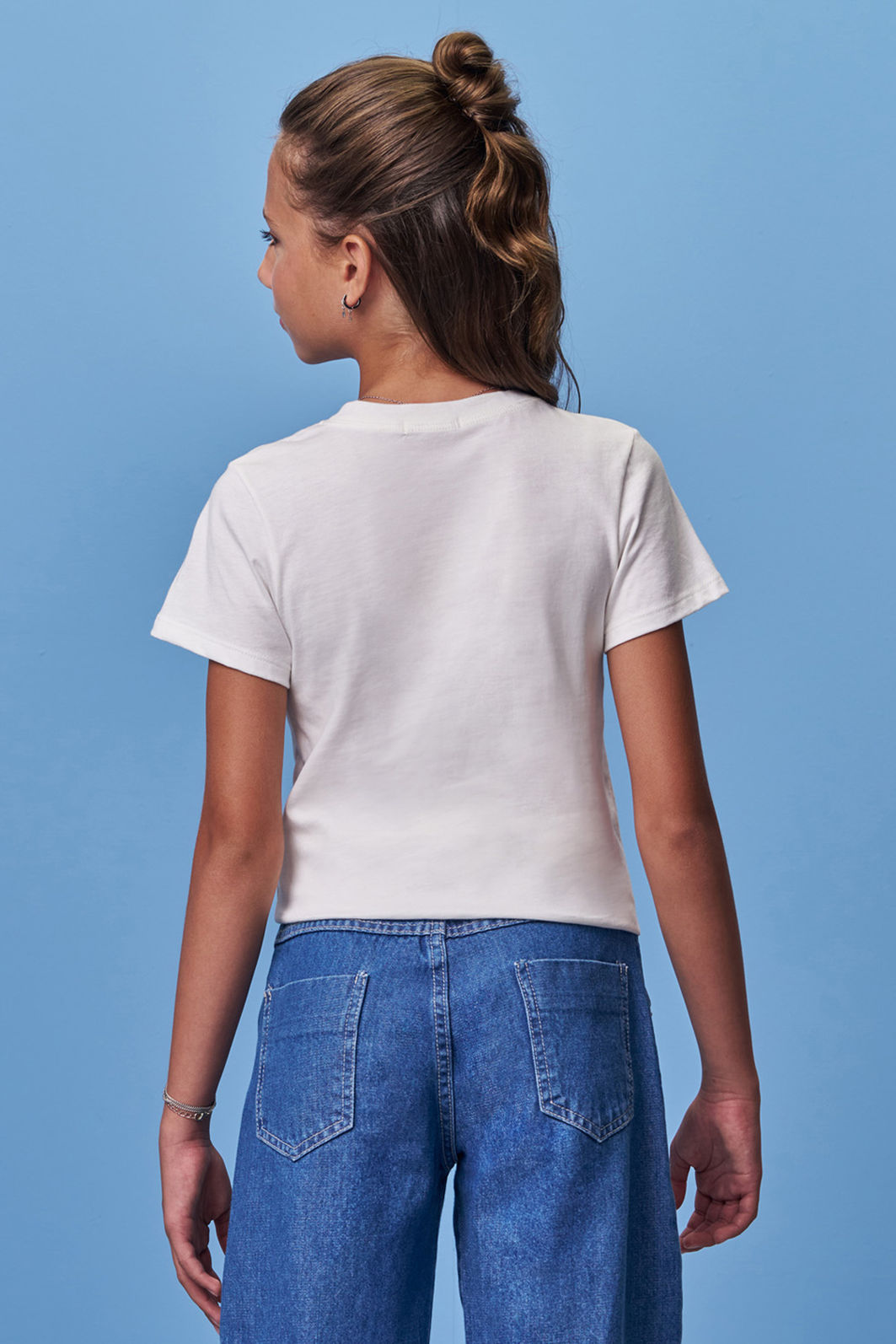 Blusa em meia malha 98492 Vic Teen Menina Blusa em meia malha 98492 Vic Teen Menina