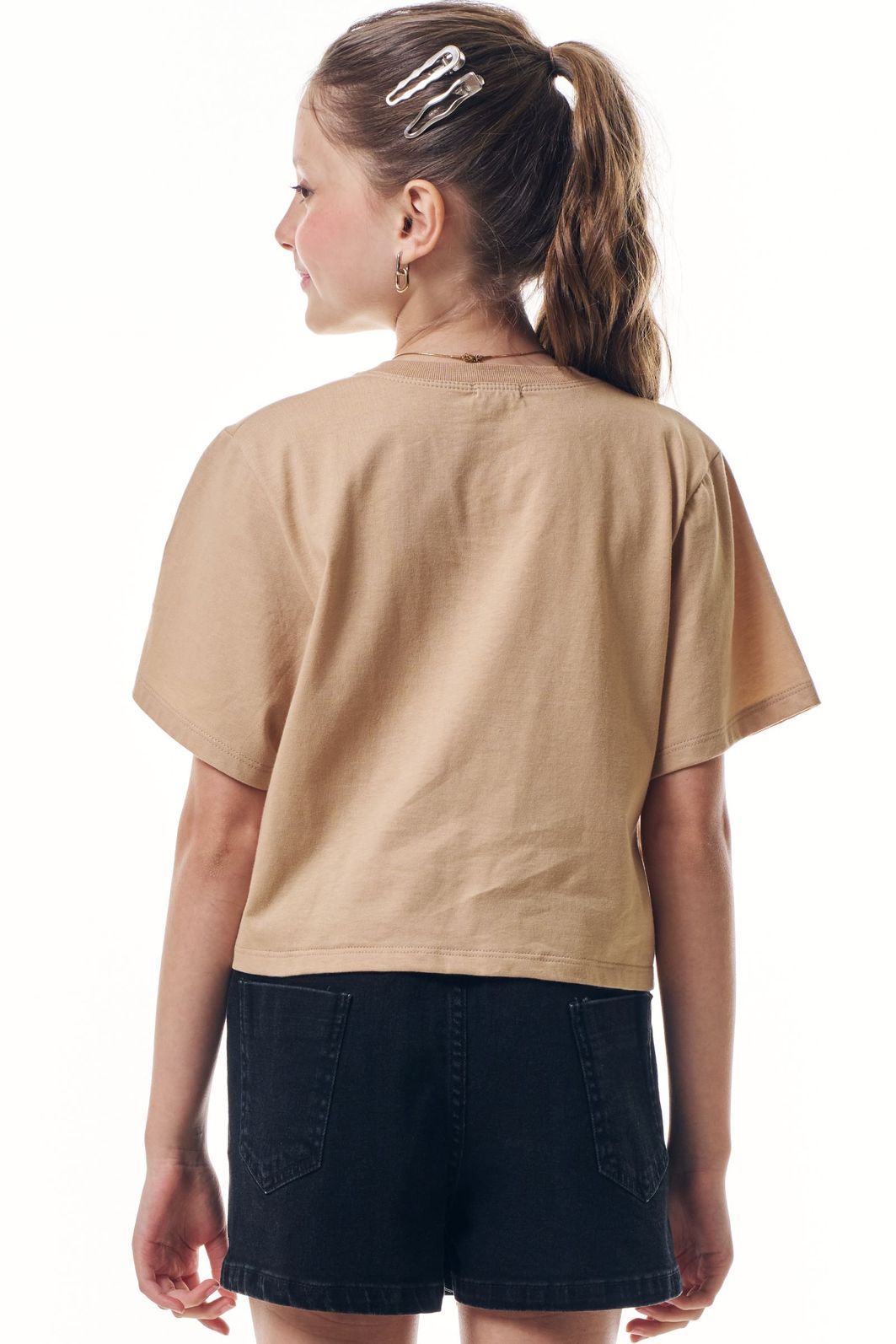 Blusa em meia malha 95195 Vic Teen Menina Blusa em meia malha 95195 Vic Teen Menina