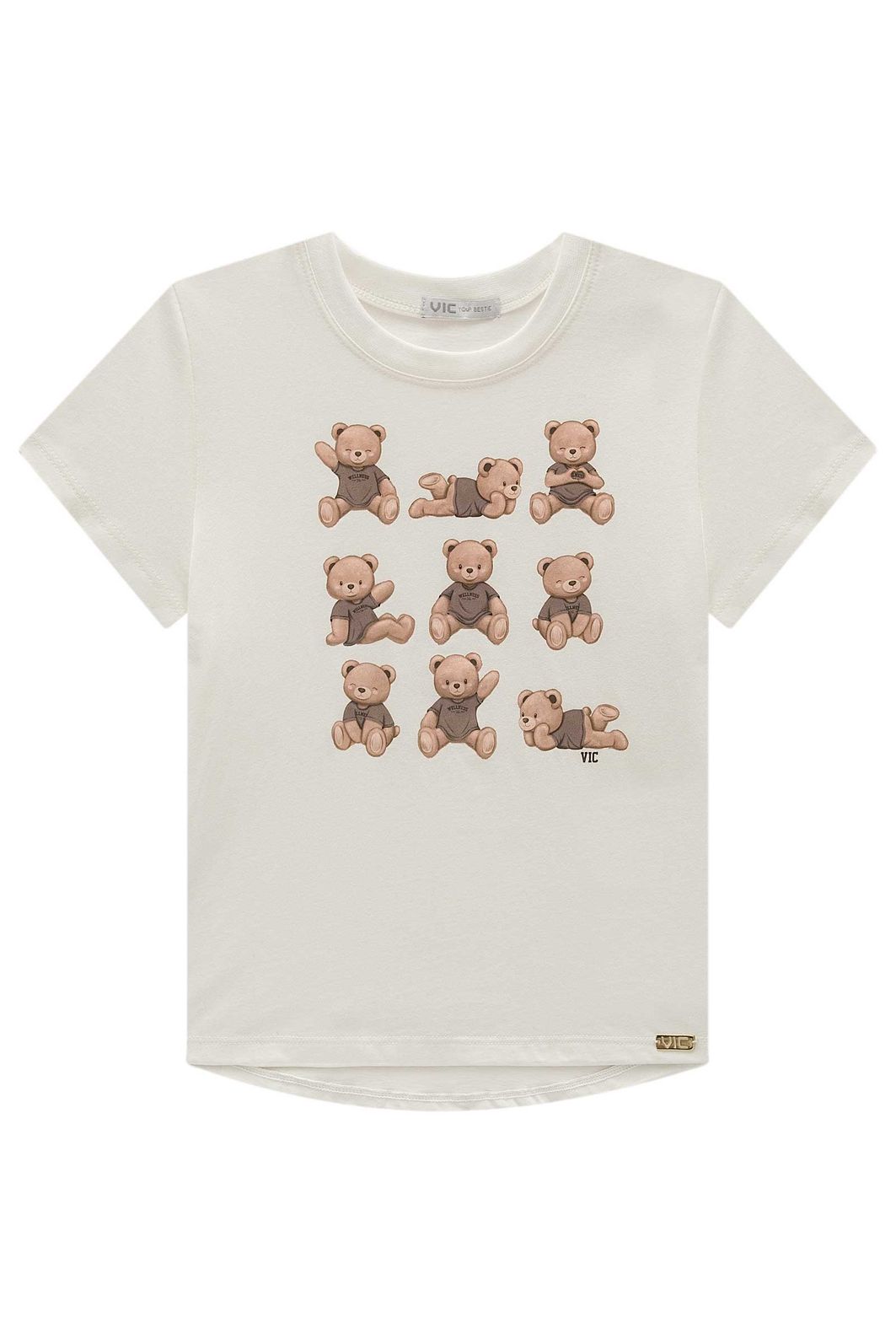 Blusa em meia malha 98492 Vic Teen Menina Blusa em meia malha 98492 Vic Teen Menina