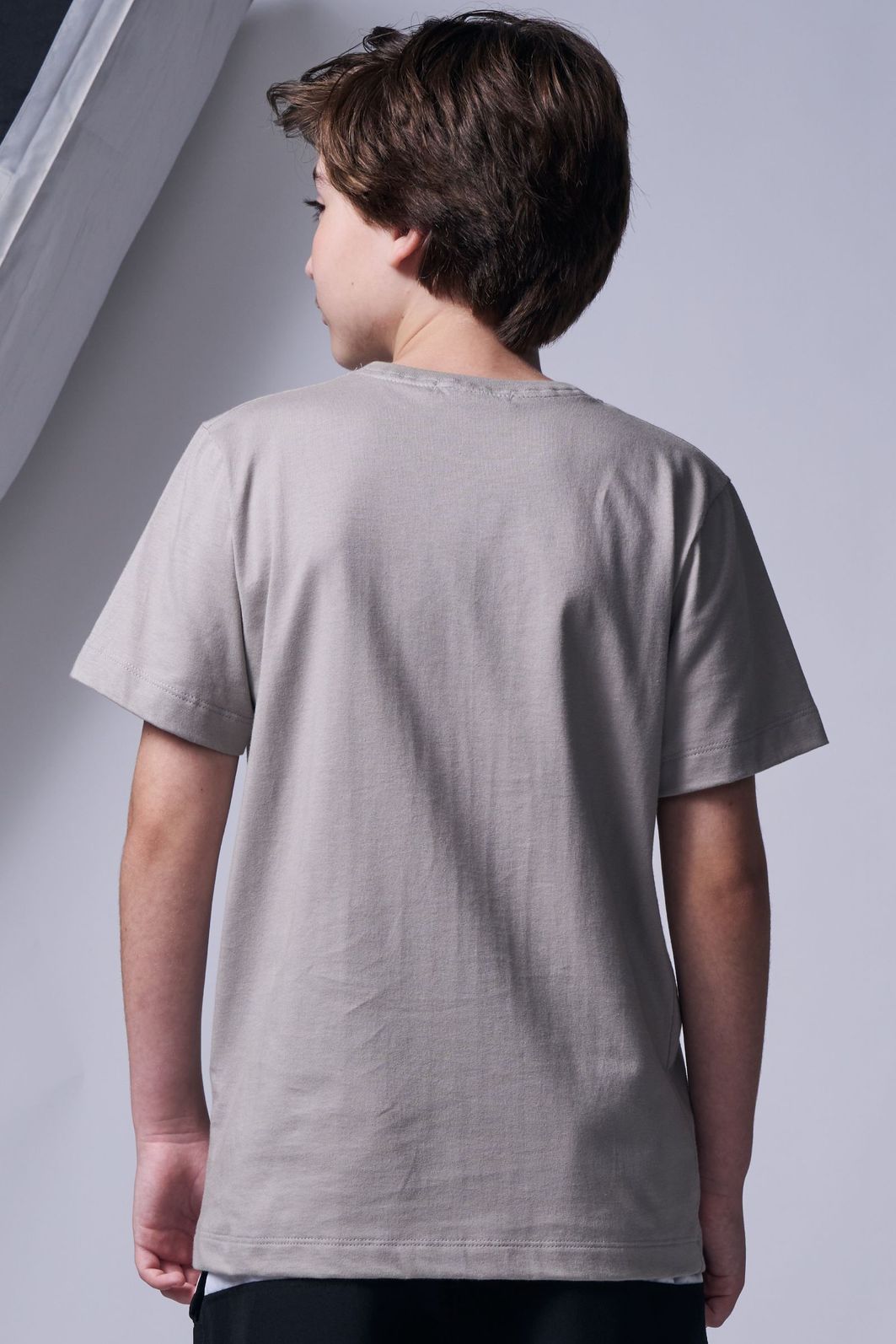 Camiseta em meia malha 96012 Johnny Fox Teen Menino Camiseta em meia malha 96012 Johnny Fox Teen Menino