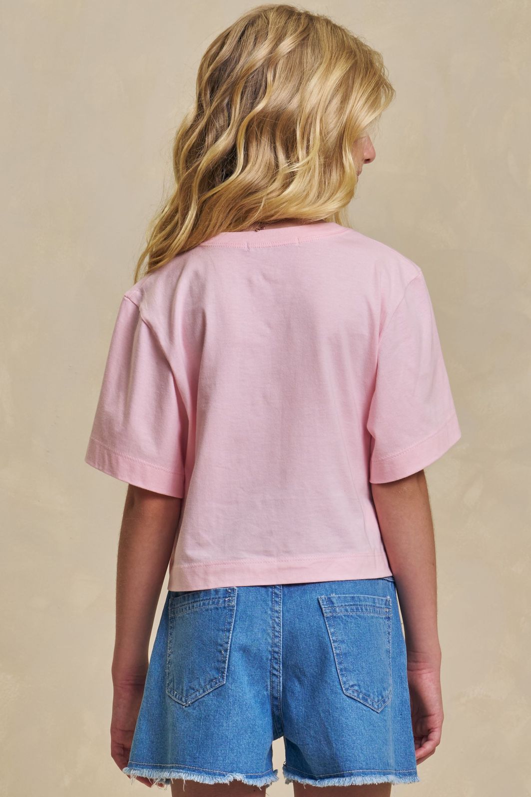 Blusa em meia malha 94625 Lilimoon Teen Menina Blusa em meia malha 94625 Lilimoon Teen Menina