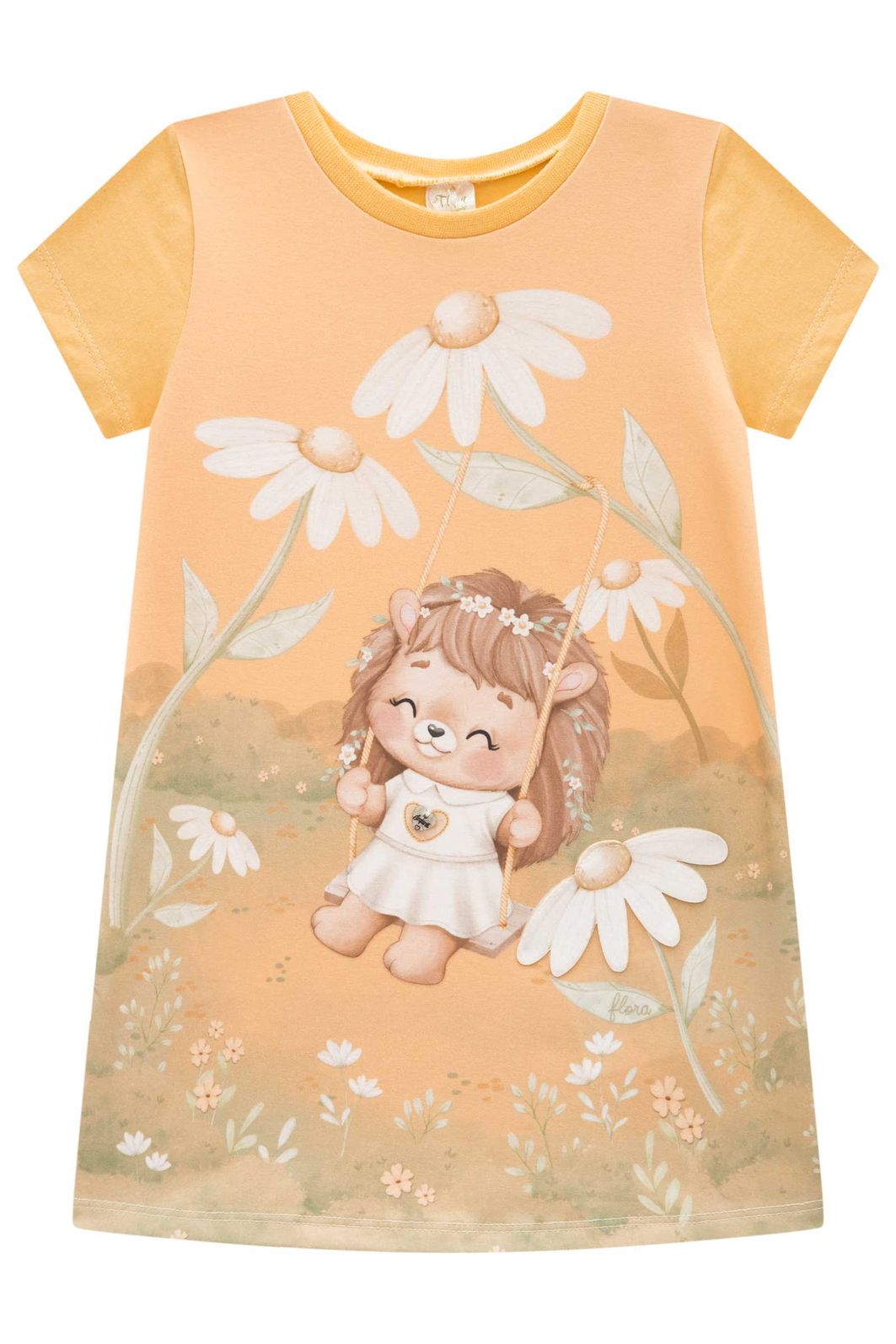 Vestido em meia malha 94491 Infanti Infantil Menina Vestido em meia malha 94491 Infanti Infantil Menina